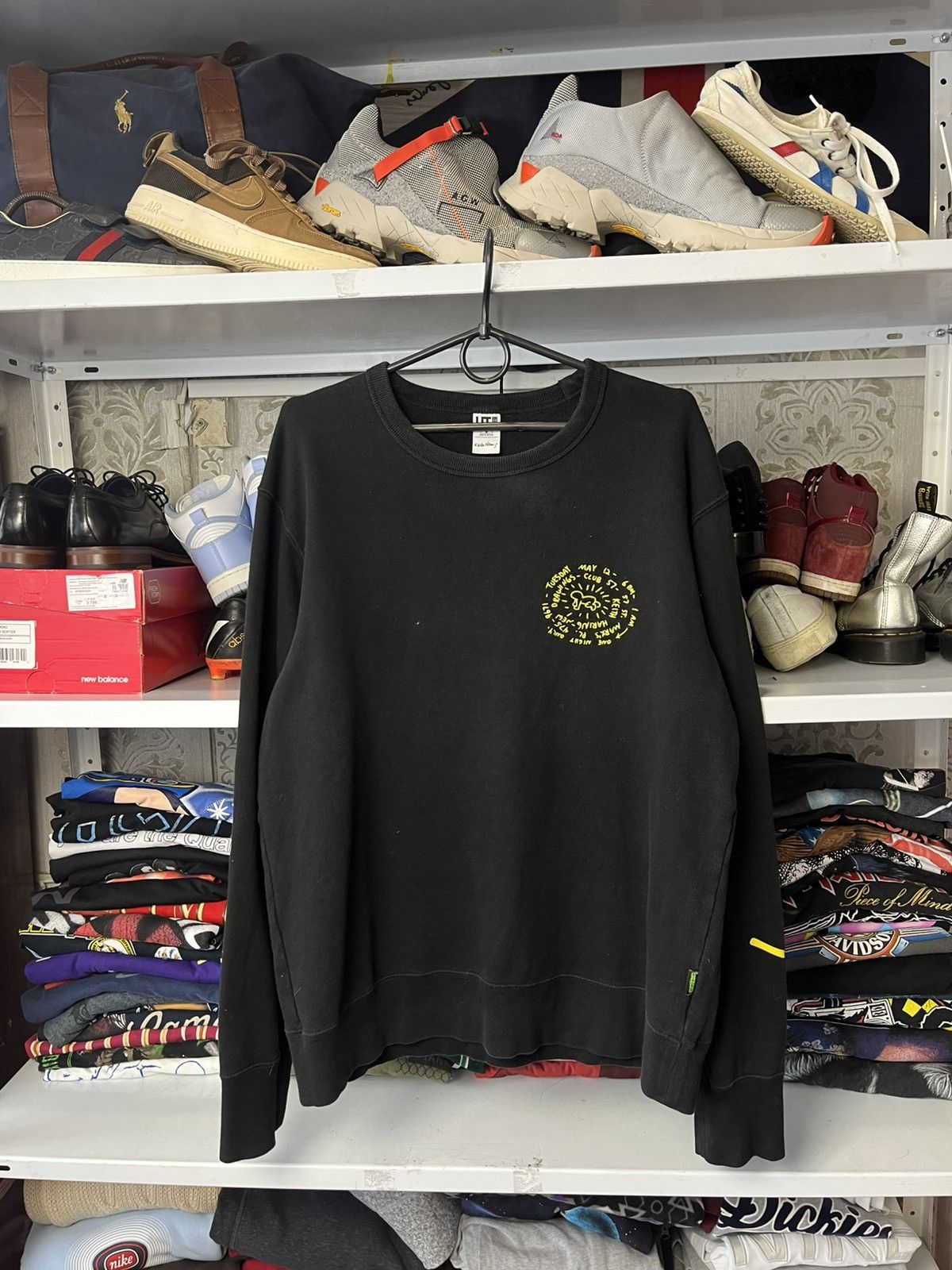 Other Vintage Keith Haring x Uniqlo Sweatshirt Crewneck Size US M / EU 48-50 / 2 - 1 Thumbnail