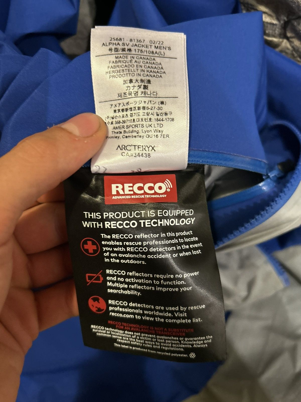 Arc'teryx Alpha SV Vitality Size US L / EU 52-54 / 3 - 4 Thumbnail