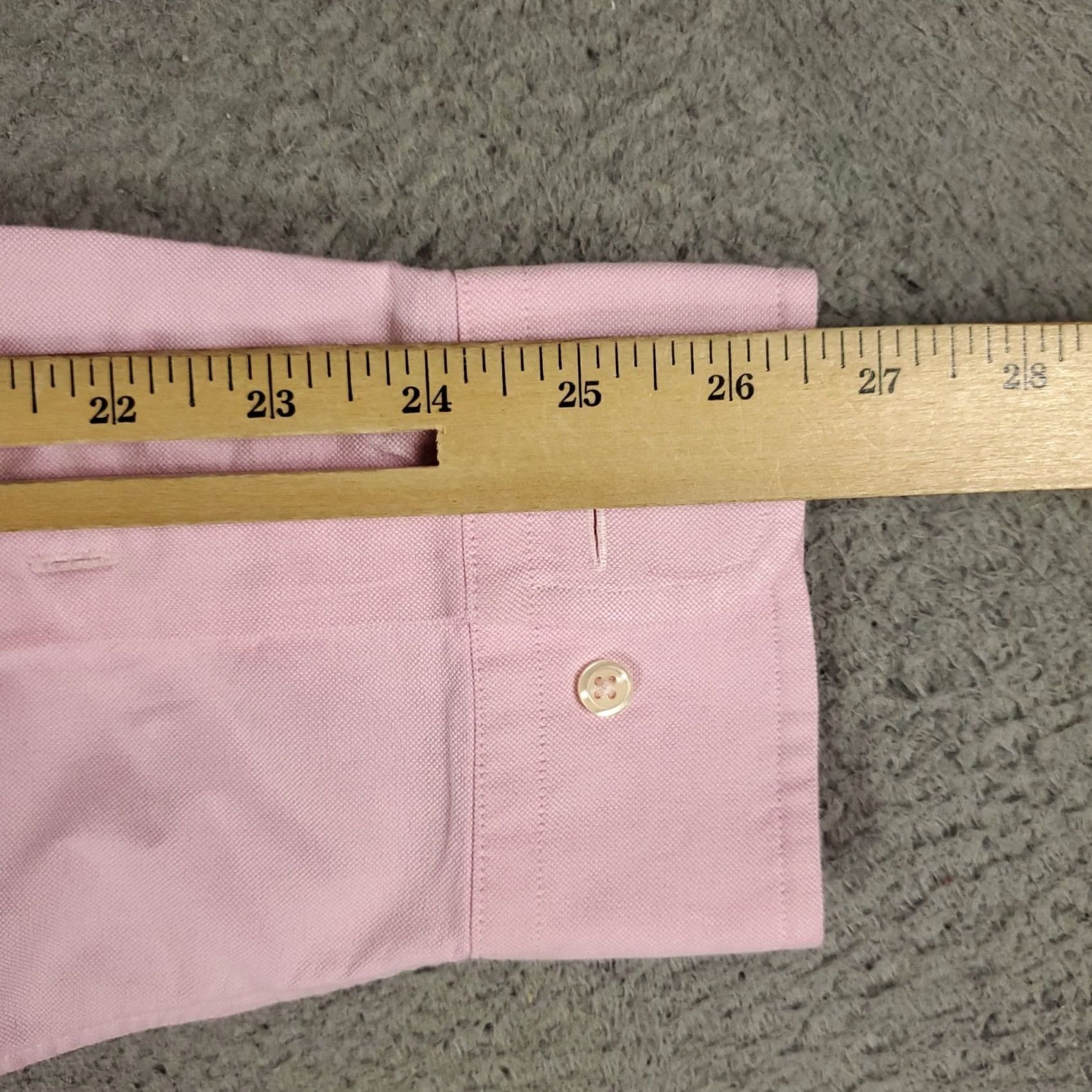 Brooks Brothers Brooks Brothers Shirt Mens Large Pink Casual Button Up Long Sleeve Regular Fit Color Pink 100% Cotton Solid Button-Down Collar Adult Mens Size US L / EU 52-54 / 3 - 6 Thumbnail