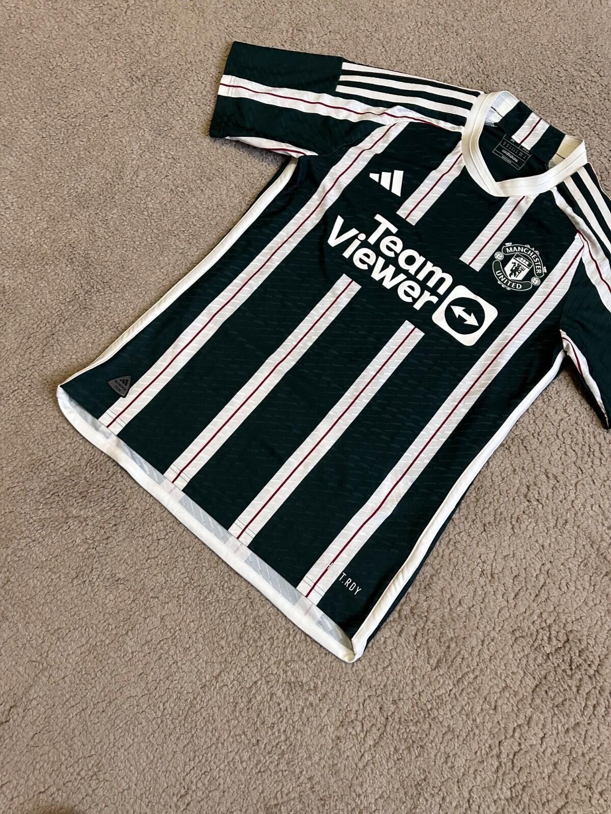Adidas Adidas Manchester United 2023/2024 Away Kit Soccer Jersey Size US M / EU 48-50 / 2 - 2 Thumbnail