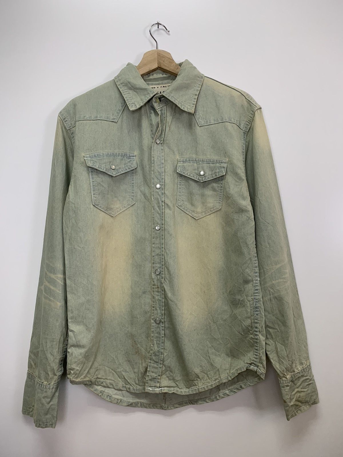 Vintage Ballow Denim Stone Burton Shirt