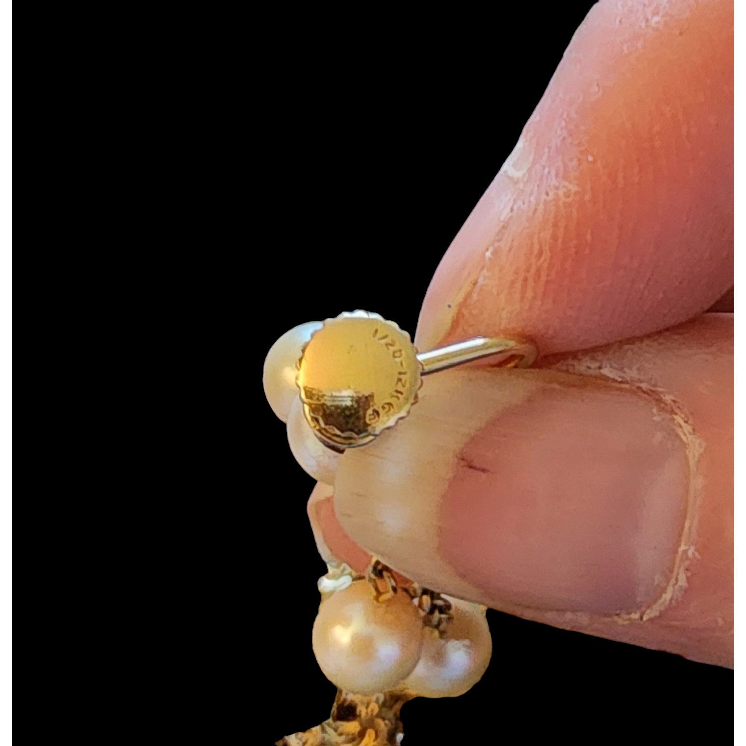 Other Vintage faux pearl screw back earrings Size ONE SIZE - 3 Thumbnail