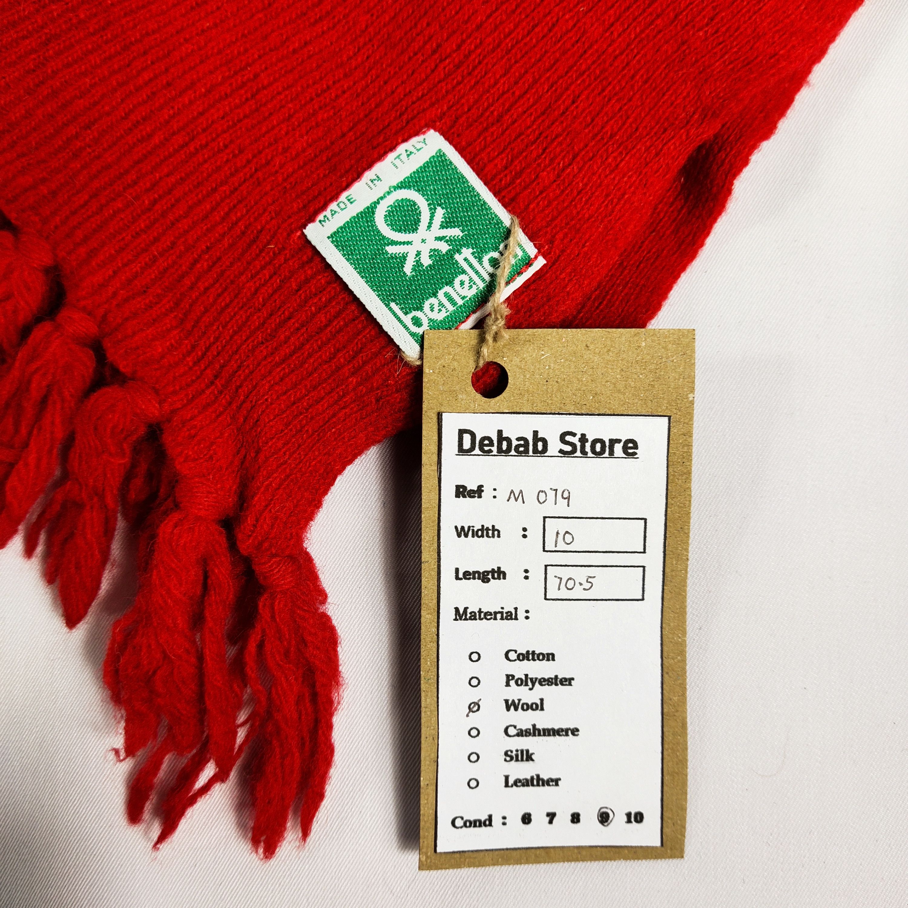 United Colors Of Benetton United Colors Of Benetton Scarf / Muffler / Neckwear M079 Size ONE SIZE - 4 Thumbnail