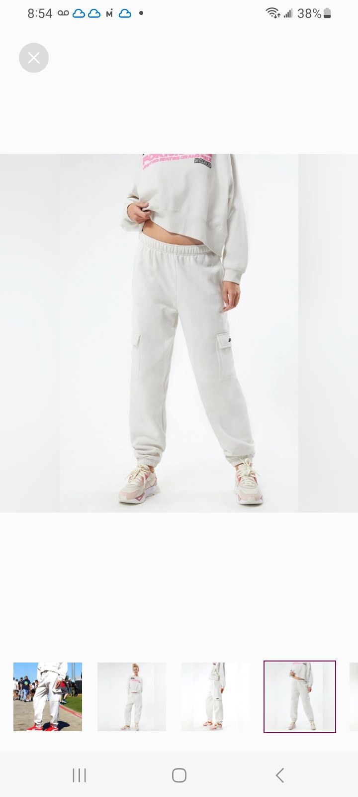 Formula 1 Formula 1 x PacSun Eco Cargo Sweatpants Size 32" / US 10 / IT 46 - 5 Thumbnail
