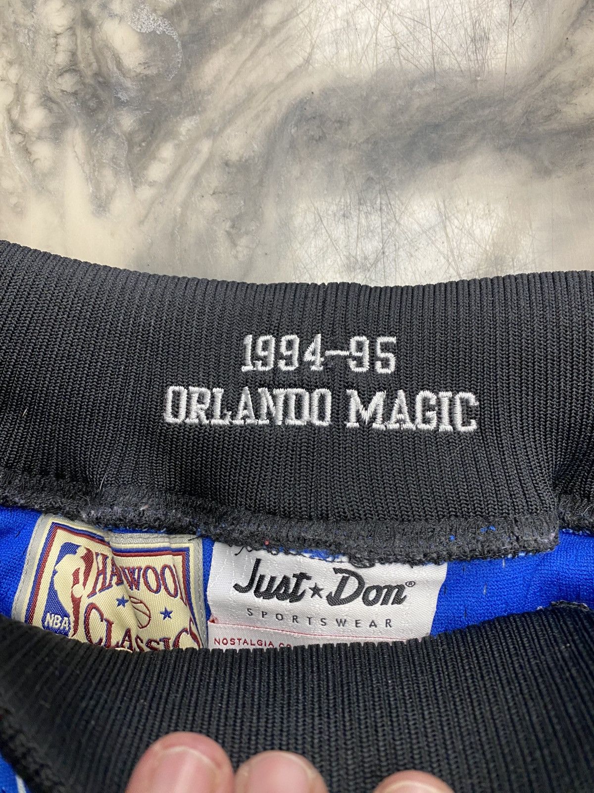 Just Don Just Don Orlando Magic shorts blue 94-95 small authentic Size US 30 / EU 46 - 4 Thumbnail