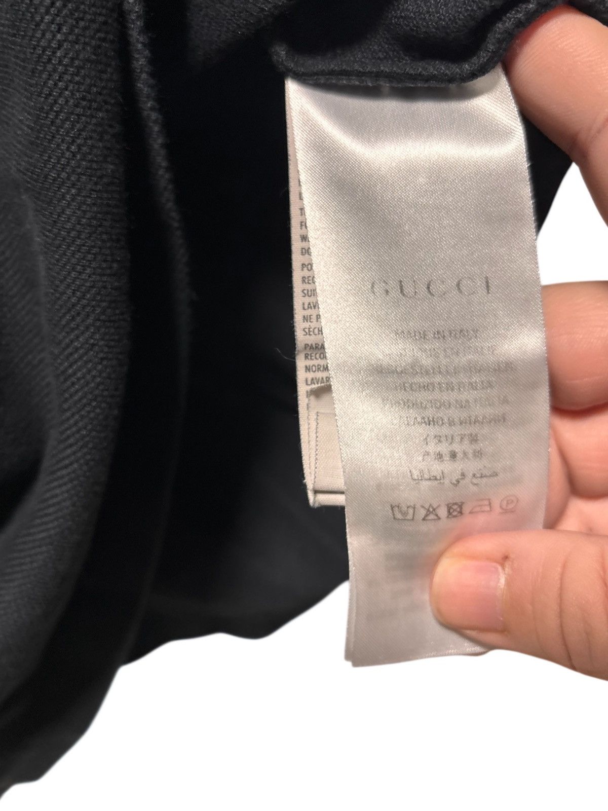 Gucci Gucci Mens 2XL Badge Polo Shirt Kanoko Short Sleeve Size US XXL / EU 58 / 5 - 6 Thumbnail