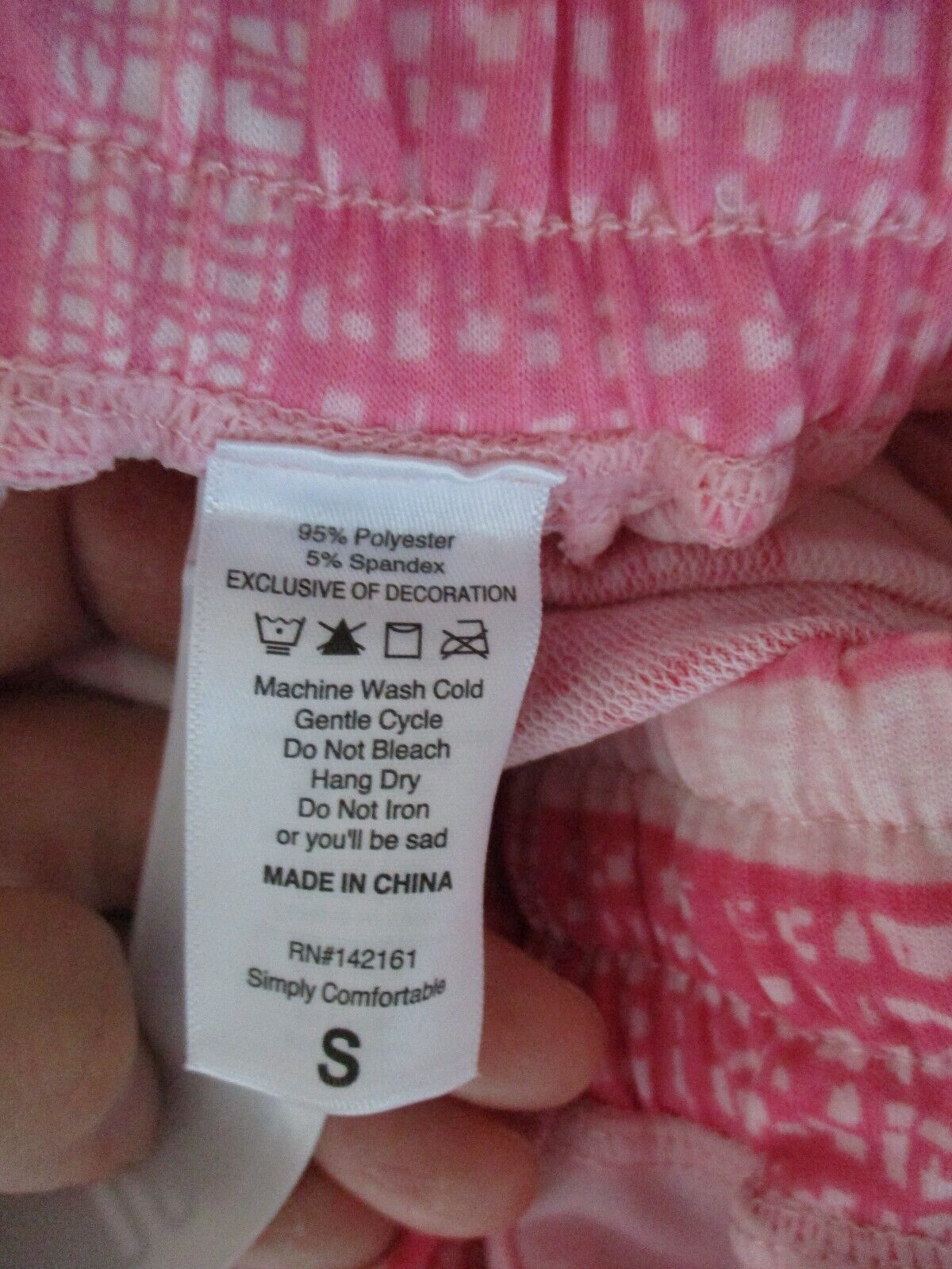 Other LuLaroe NWOT Jax Small Pink Plaid Joggers Sweatpants Size 28" / US 6 / IT 42 - 8 Thumbnail