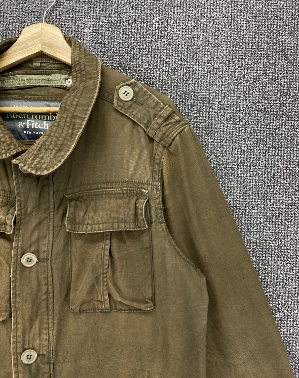 Abercrombie & Fitch Vintage Abercrombie & Fitch Punk Style Sentinel Jacket Size US L / EU 52-54 / 3 - 11 Thumbnail