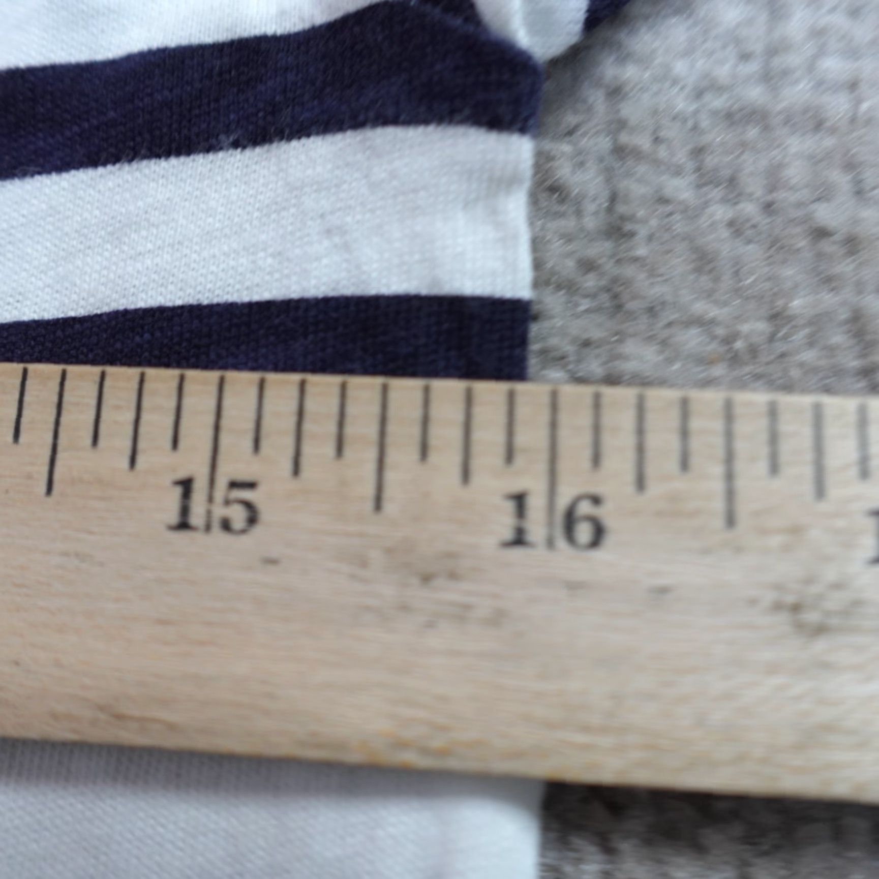 J.Crew J.Crew Womens Shirt XS Blue Crewneck Breton Stripe T-Shirt Short Sleeve Cotton Size XS / US 0-2 / IT 36-38 - 6 Thumbnail