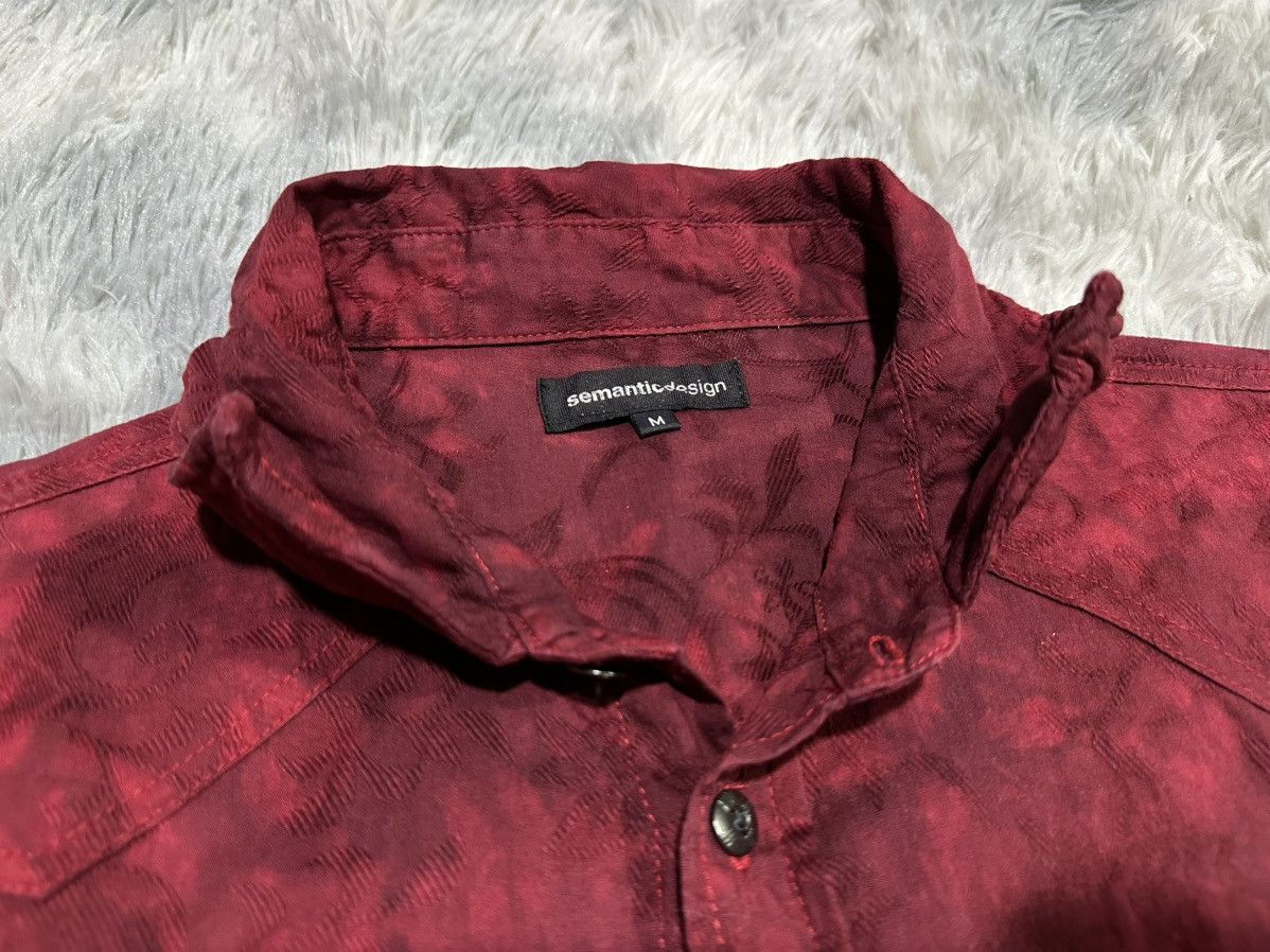 semanticdesign 🔥Sick Y2K Semantic Design Acid Dye Shirt Laces Jumper Punk Size US M / EU 48-50 / 2 - 7 Thumbnail