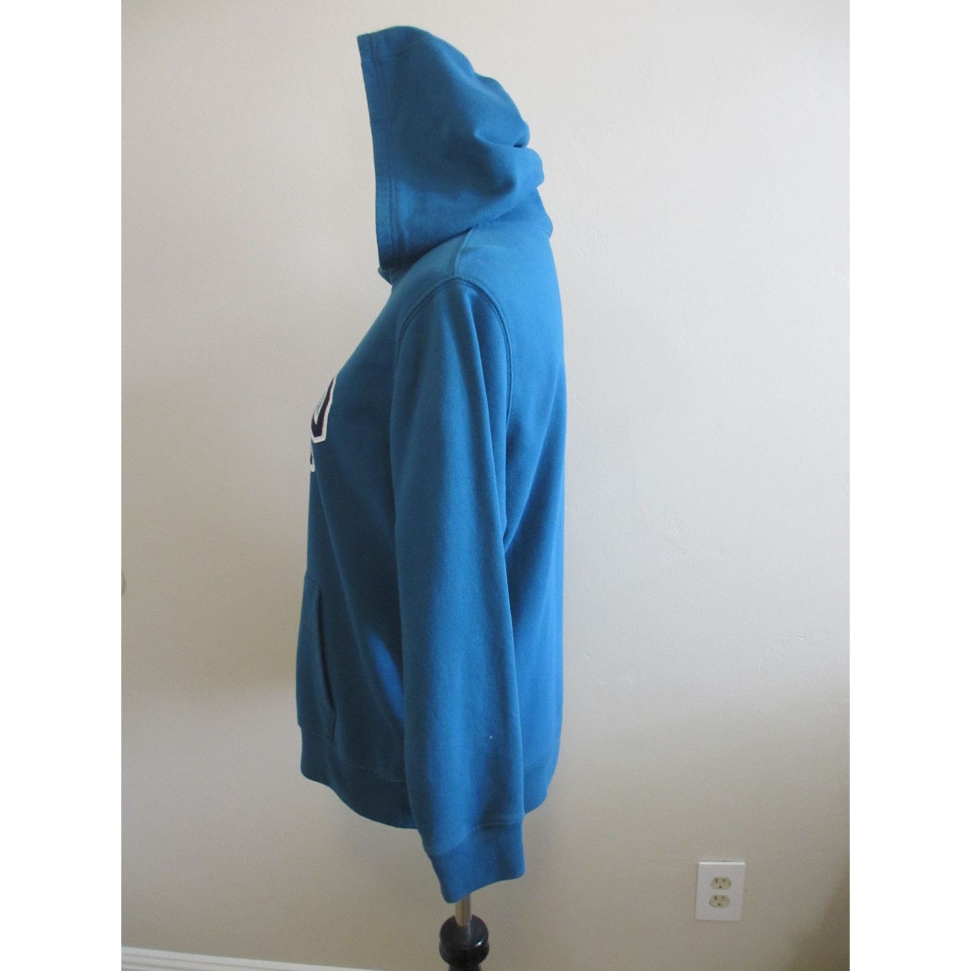 Gap GAP LONG SLEEVED BLUE HOODIE LARGE WOMENS WITH DEFECTS Size L / US 10 / IT 46 - 2 Thumbnail