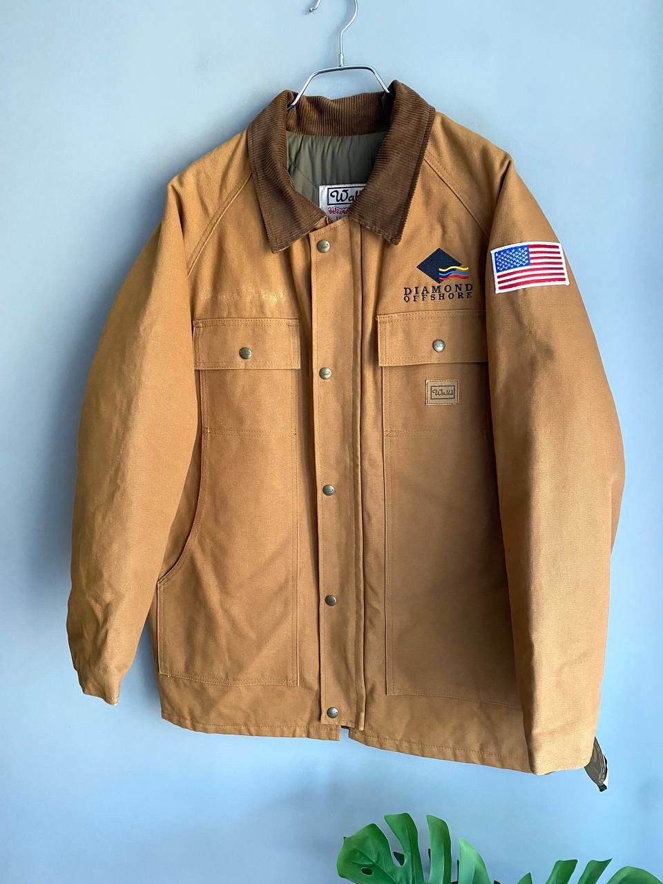 Walls Walls American Vintage Work Canvas Jacket, Sz L, Made in USA Size US L / EU 52-54 / 3 - 2 Thumbnail