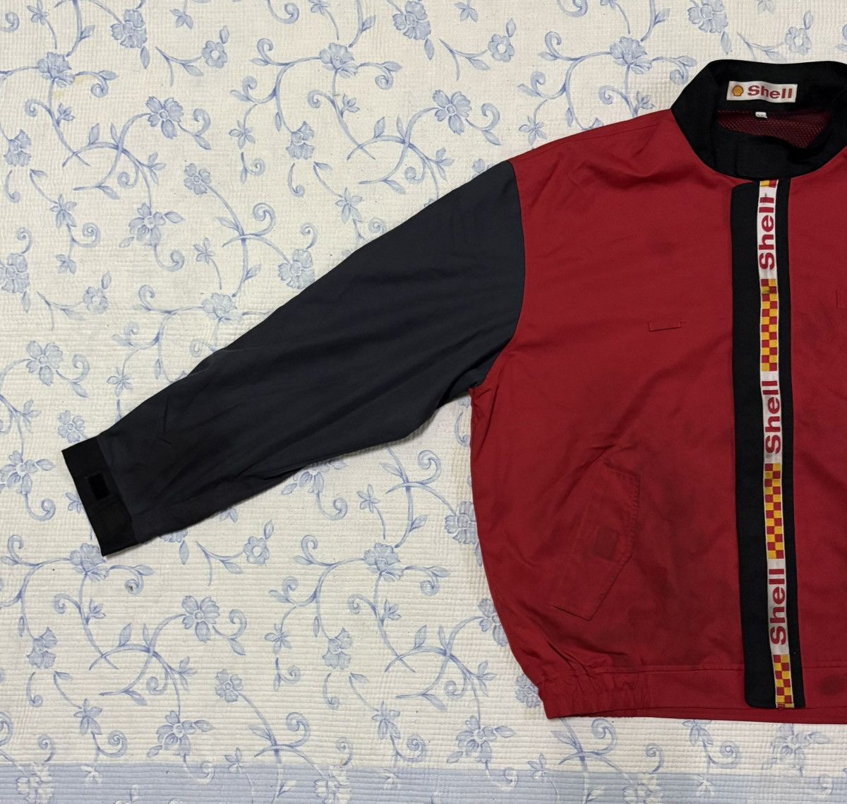 Vintage Shell Jacket Racing Ferrari Racing Design Size US L / EU 52-54 / 3 - 2 Thumbnail