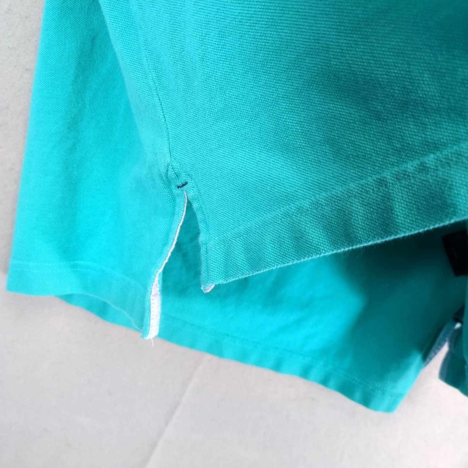 Tommy Hilfiger Tommy Hilfiger Teal Pique Polo Shirt Men's XL Short Sleeve Size US XL / EU 56 / 4 - 10 Thumbnail