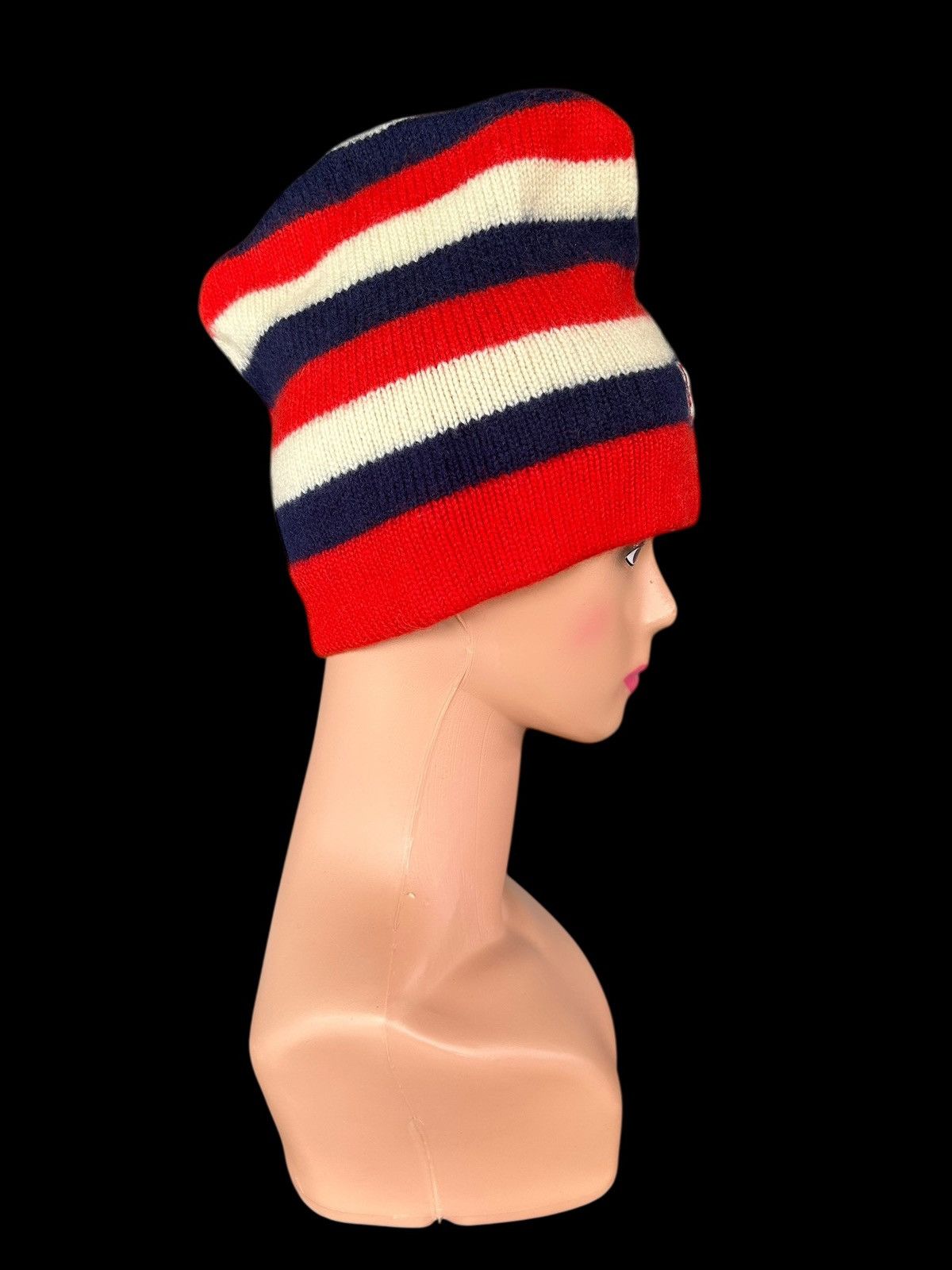 Japanese Brand × Kapital × Vintage Mohawk Stripe Japanese Style Beanie Hats Size ONE SIZE - 3 Thumbnail