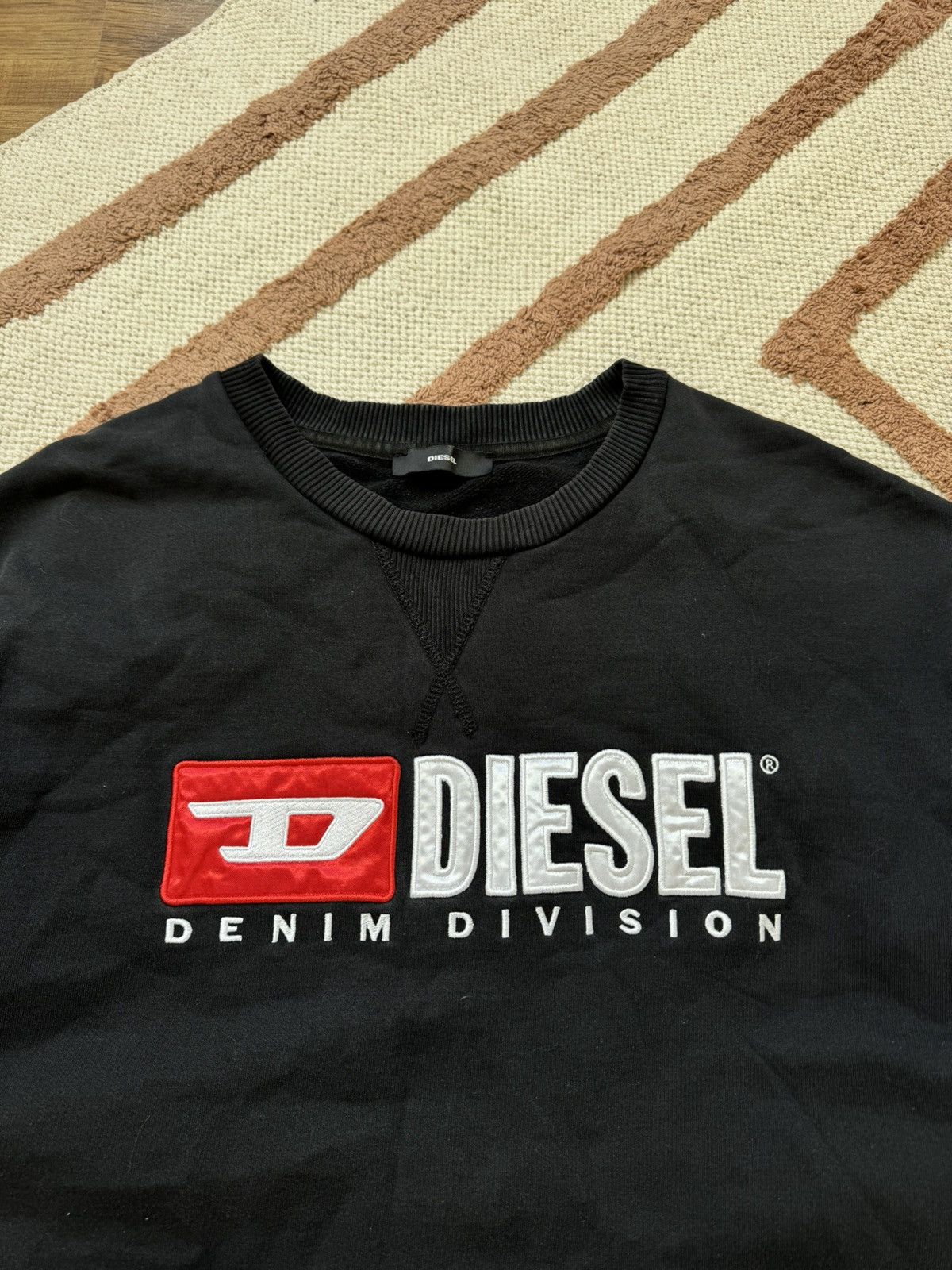 Diesel VINTAGE DIESEL BIG LOGO WMNS SWEATSHIRT Size L / US 10 / IT 46 - 6 Thumbnail