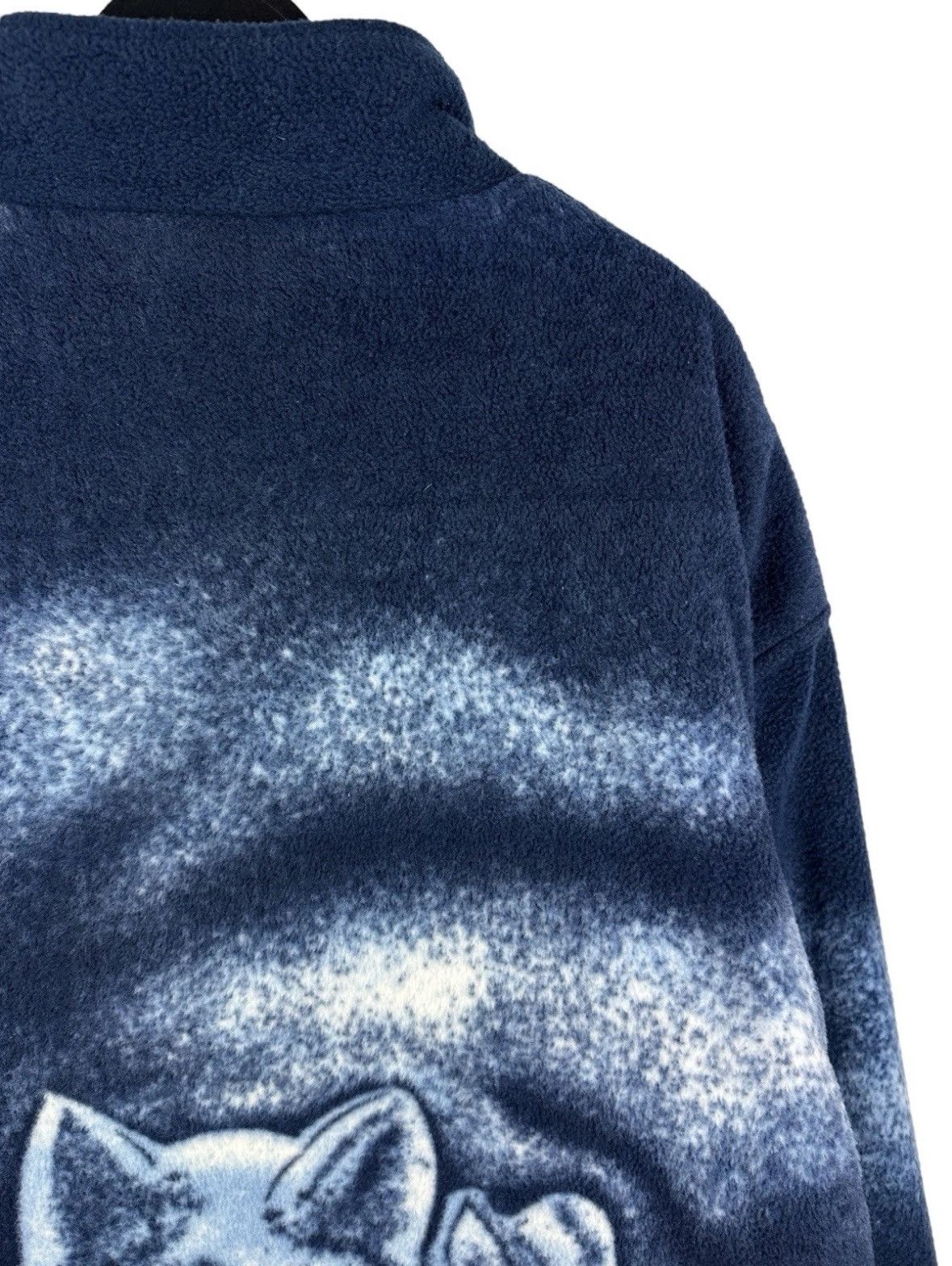 Other Vintage Wolf Sherpa Fleece Jacket Art Animal All Over Print Size US XXL / EU 58 / 5 - 13 Thumbnail