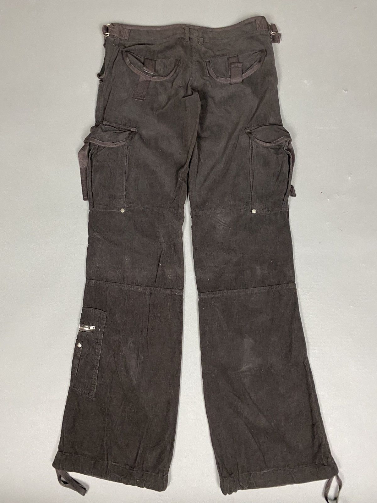 Vintage Vintage low rise velvet cargo Size 26" / US 2 / IT 38 - 2 Thumbnail