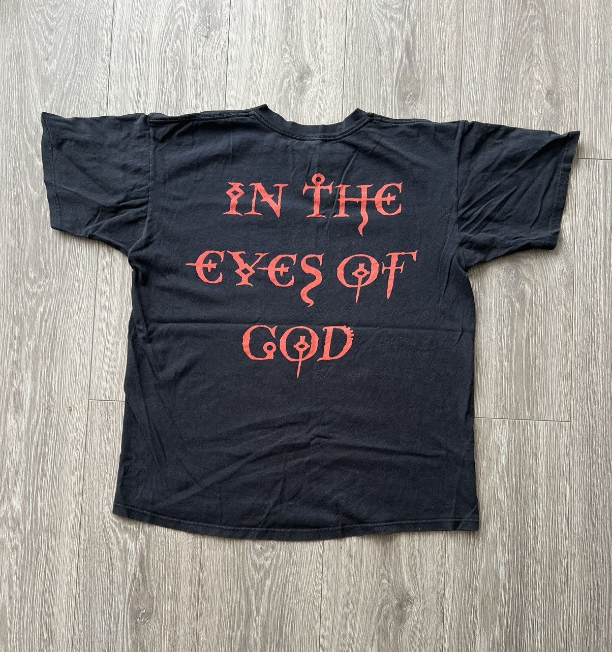 Band Tees 1999 Today Is The Day In The Eyes Of God Merch T-Shirt Rock Size US XL / EU 56 / 4 - 2 Thumbnail