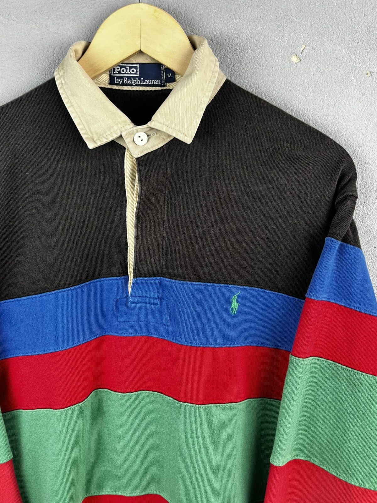 Polo Ralph Lauren Polo Ralph Lauren rugby shirt vintage Size US M / EU 48-50 / 2 - 3 Thumbnail