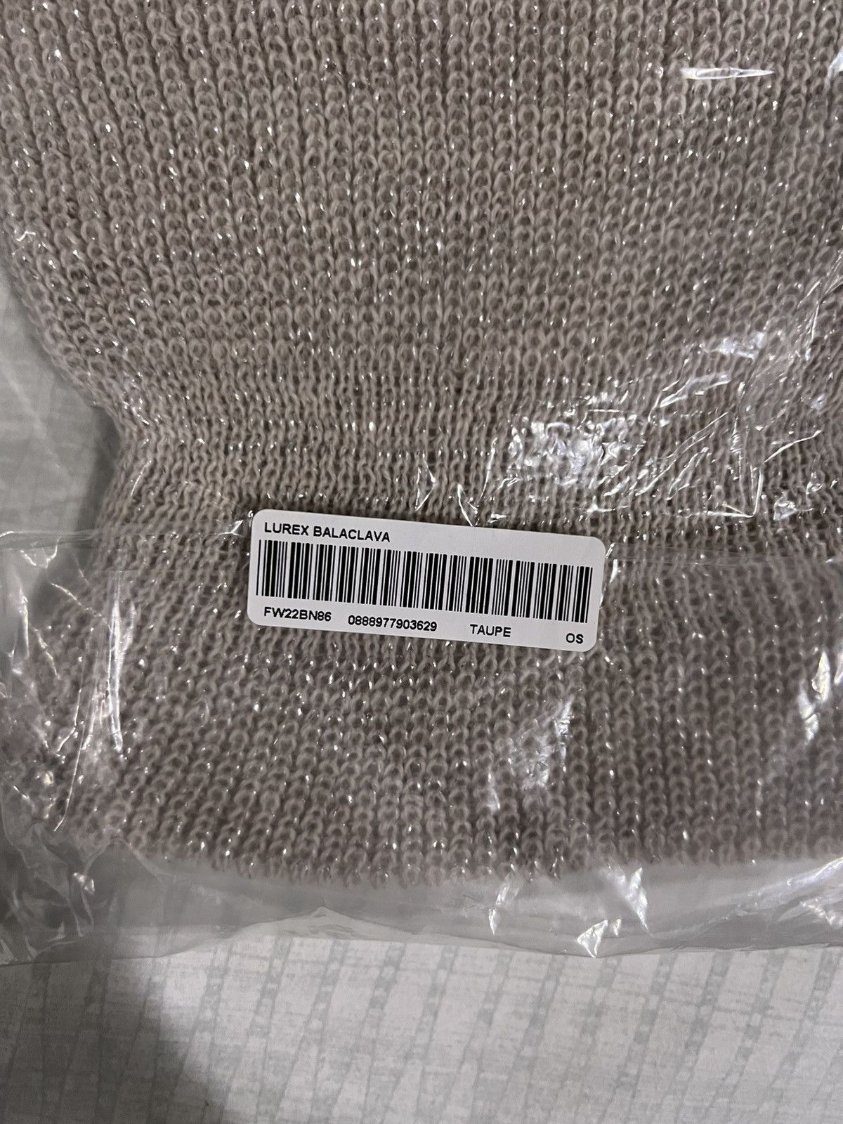 Supreme Supreme Lurex Balaclava Size ONE SIZE - 3 Thumbnail