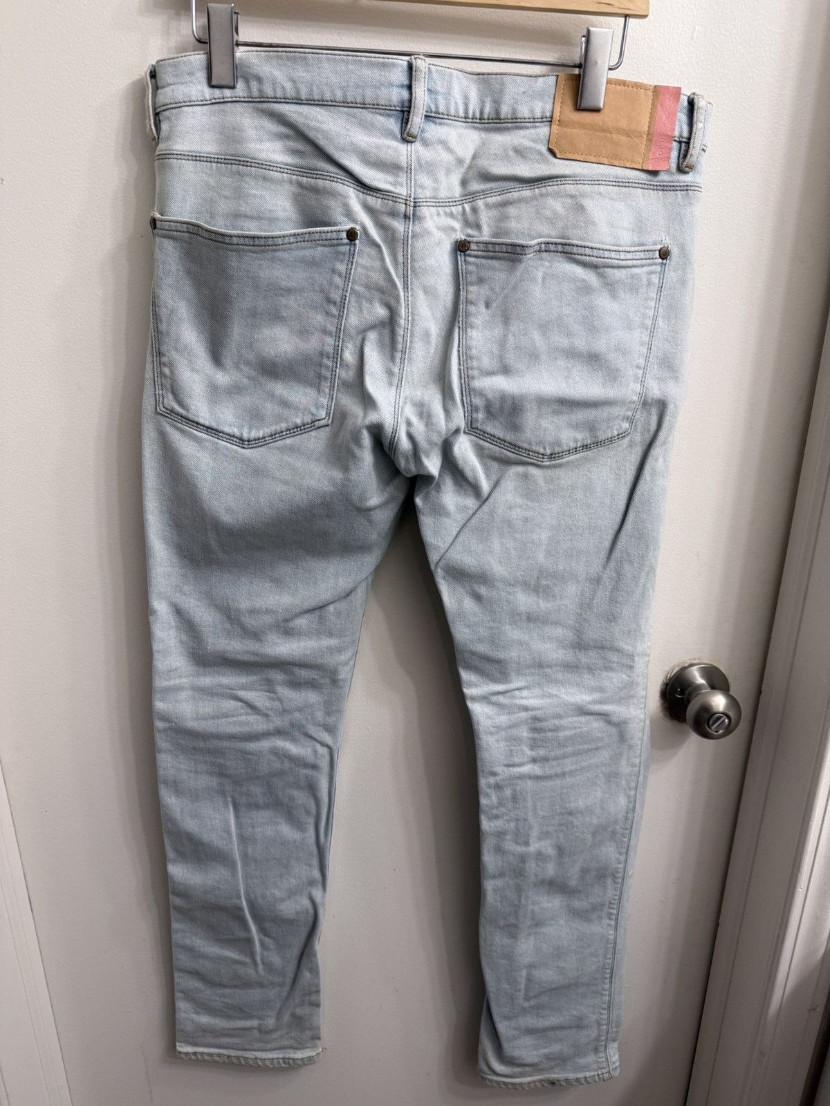 Acne Studios Acne Light Blue Blå Konst Denim Size US 33 - 2 Thumbnail