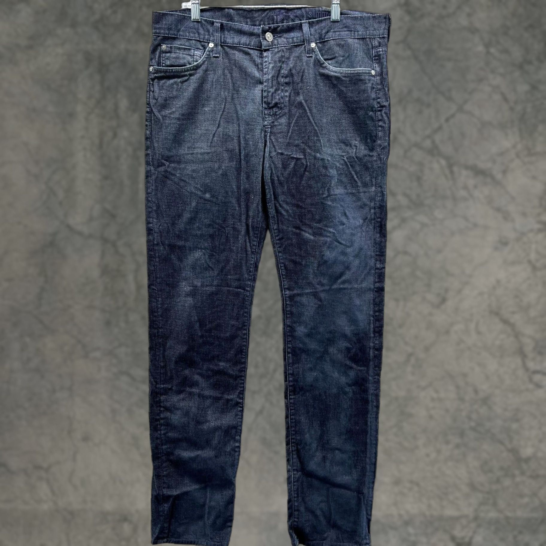 7 For All Mankind VINTAGE 7 For All Mankind Jeans Men 34 Blue Denim Slim Straight 5-Pocket Design Cotton Denim Size US 34 / EU 50 - 1 Thumbnail