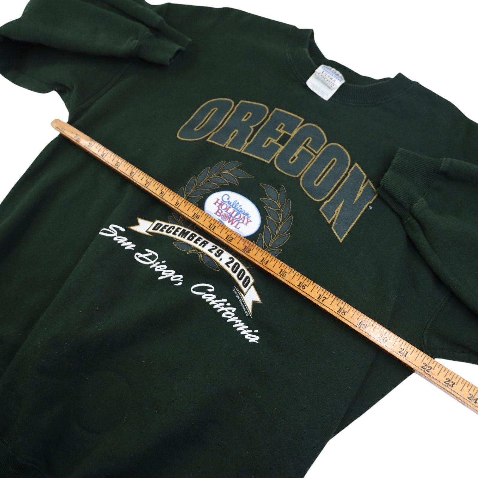 Vintage VTG Y2k University of Oregon Ducks Holiday Bowl Sweatshirt Size US L / EU 52-54 / 3 - 6 Thumbnail