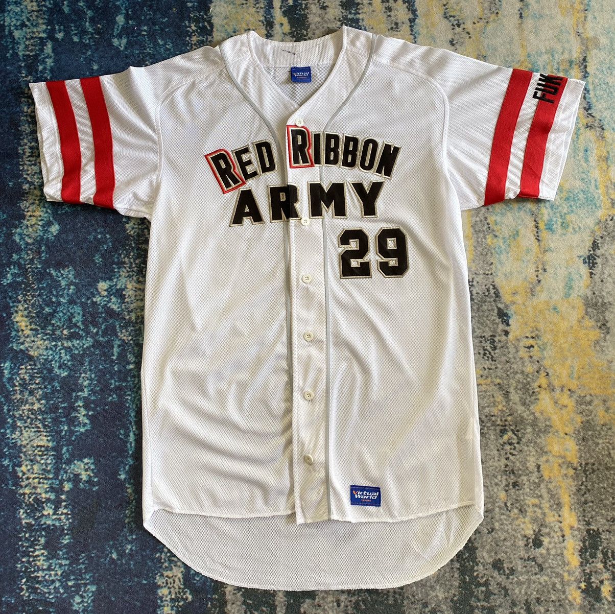 Anime × Vintage VTG ANIMA DRAGON BALL Z, RED RIBBON ARMY (RR) Size US L / EU 52-54 / 3 - 1 Thumbnail