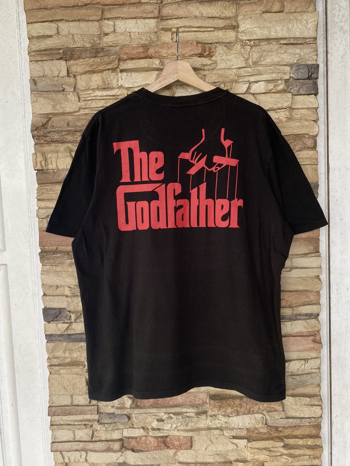 Vintage The Godfather Movie Tee scarface mafia Size US XL / EU 56 / 4 - 7 Thumbnail