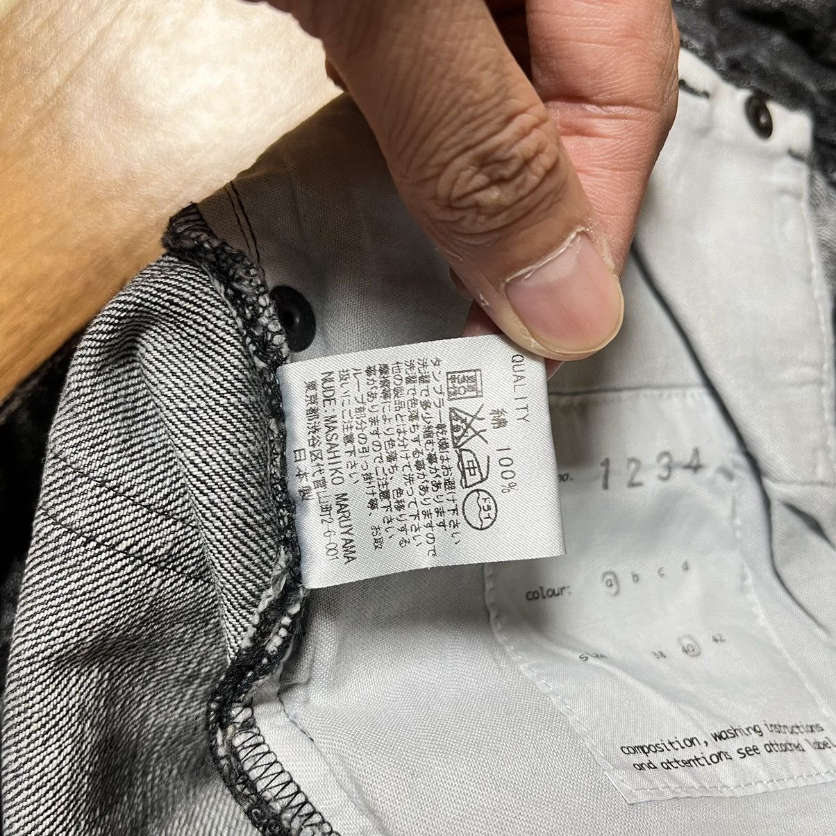 Nude: Masahiko Maruyama Archive Nude:Masahiko Maruyama Dark aDenim Pants Size US 30 / EU 46 - 13 Thumbnail