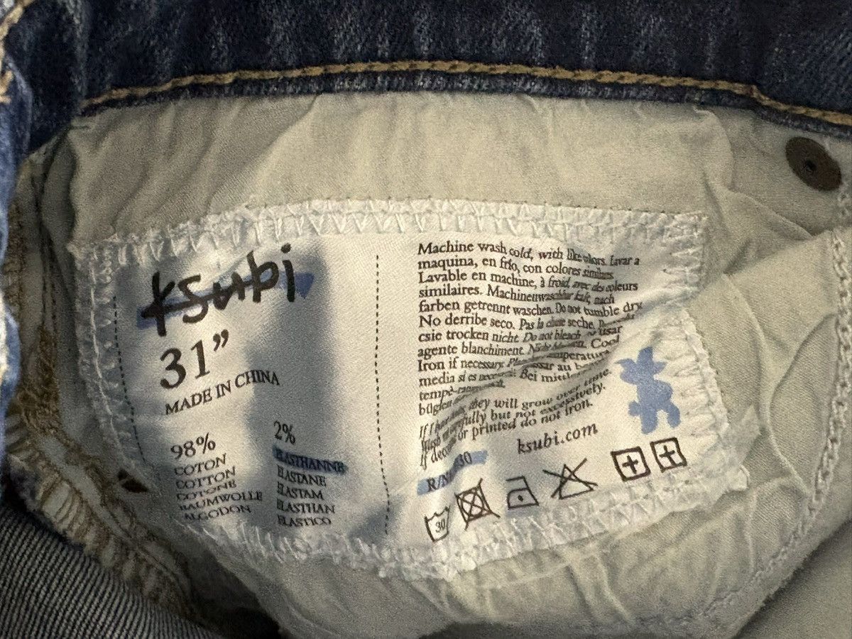 Ksubi Ksubi 31" blue skinny jeans Size US 31 - 4 Thumbnail