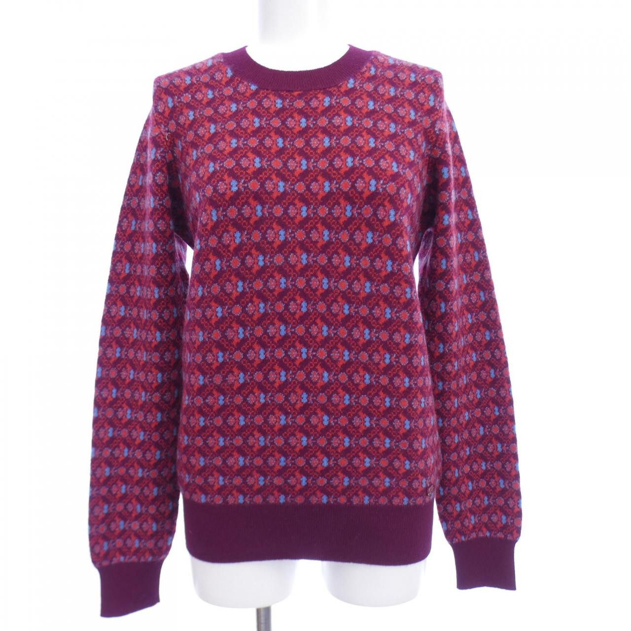 Chanel Chanel Chanel Cashmere Knit Others Tops P52858K06851 DUTY FREE for USA Size ONE SIZE - 1 Thumbnail