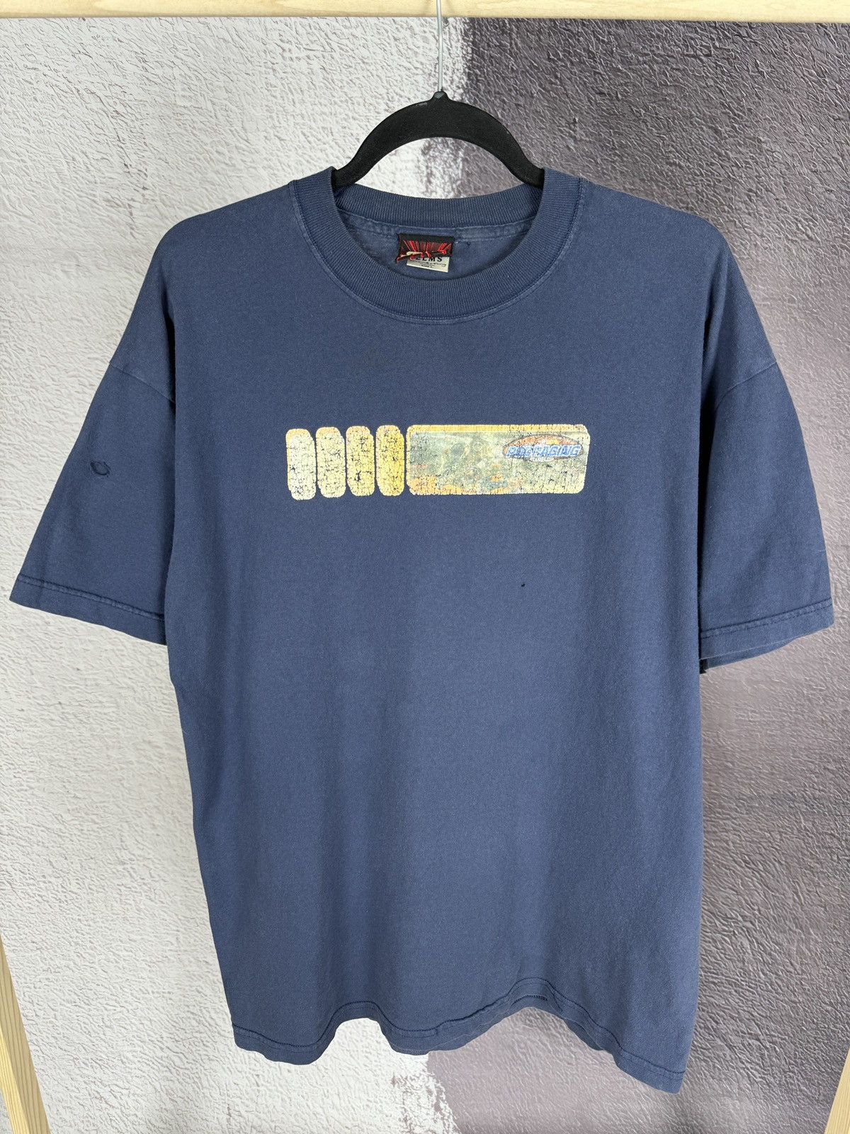 Star Wars STAR WARS POD RACING Vintage LOGO BLUE Tee distressed Size US L / EU 52-54 / 3 - 2 Thumbnail