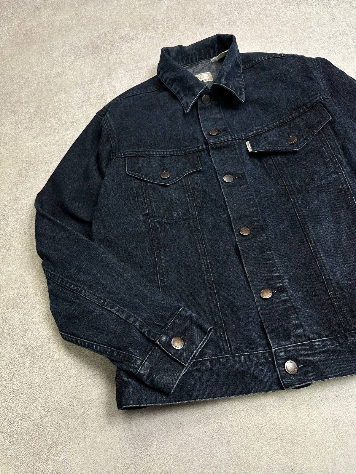 Burberry Vintage Thomas Burberry Blue Denim Jacket M Size US M / EU 48-50 / 2 - 4 Thumbnail