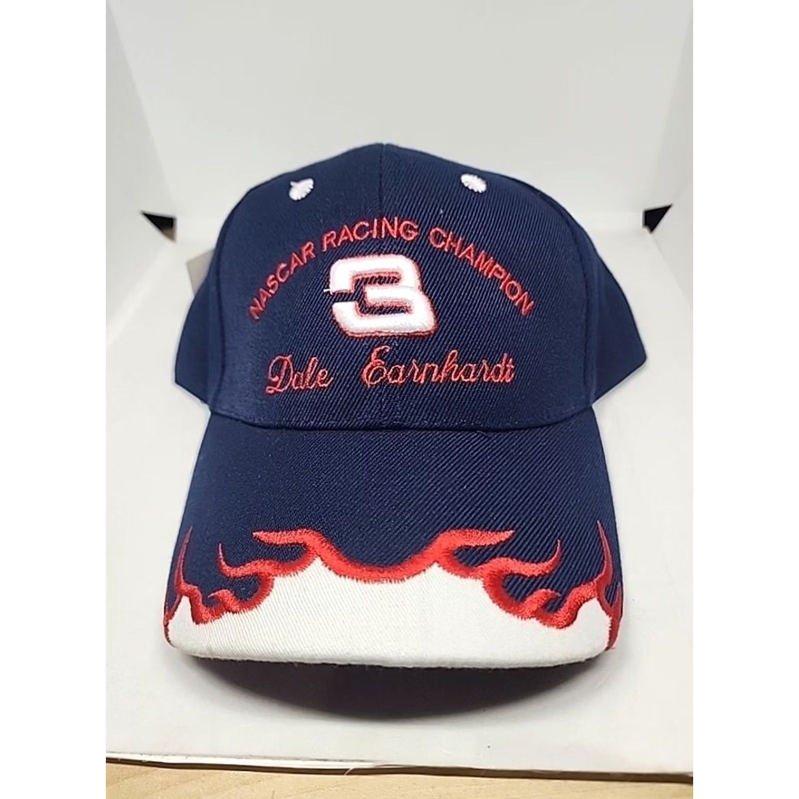 NASCAR VINTAGE Dale Earnhardt Nascar Racing Champion Trucker Hat Strapback Blue Size ONE SIZE - 2 Thumbnail