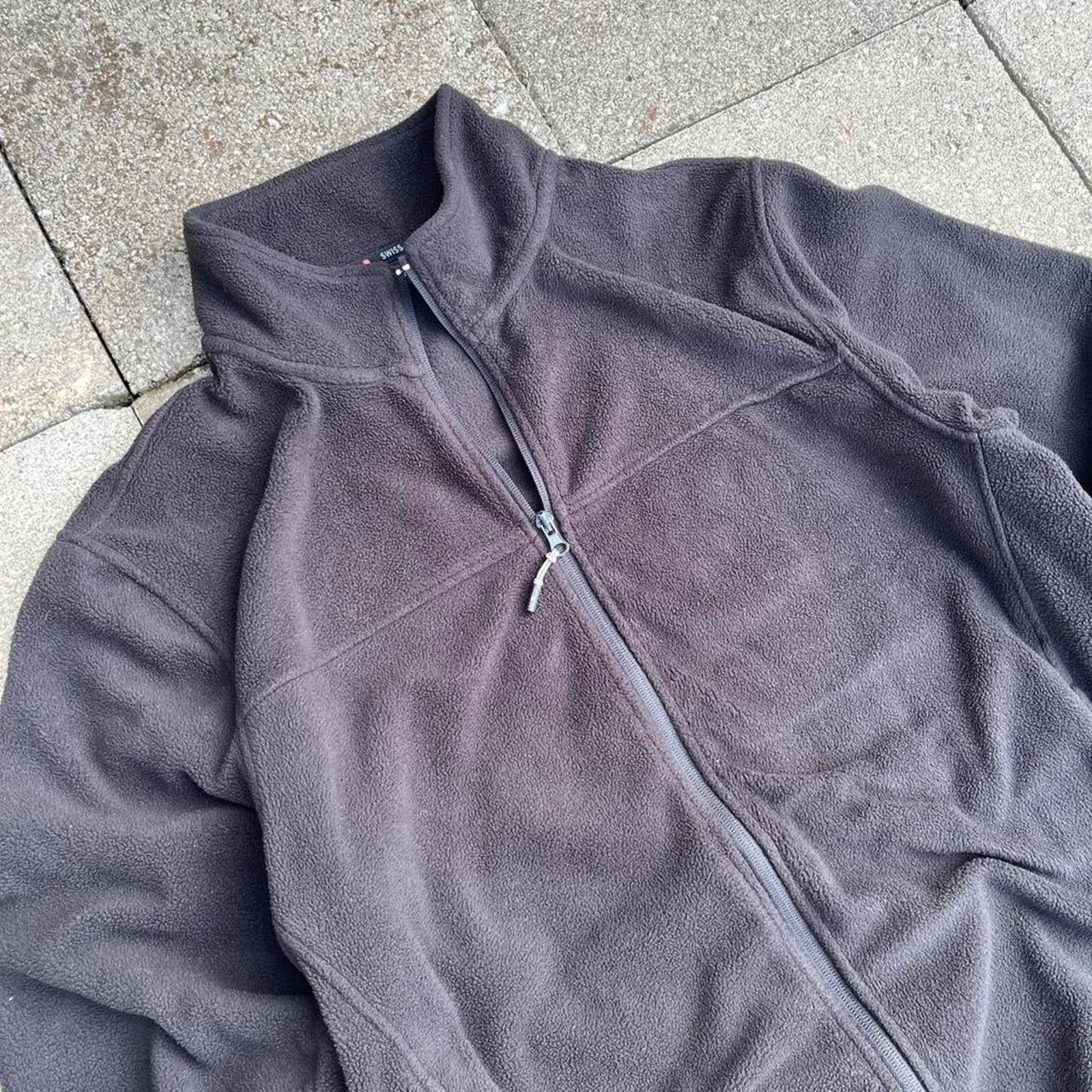 Other Swiss Alps Black Fleece Full-Zip Pullover Jacket Cozy Large Size US L / EU 52-54 / 3 - 2 Thumbnail