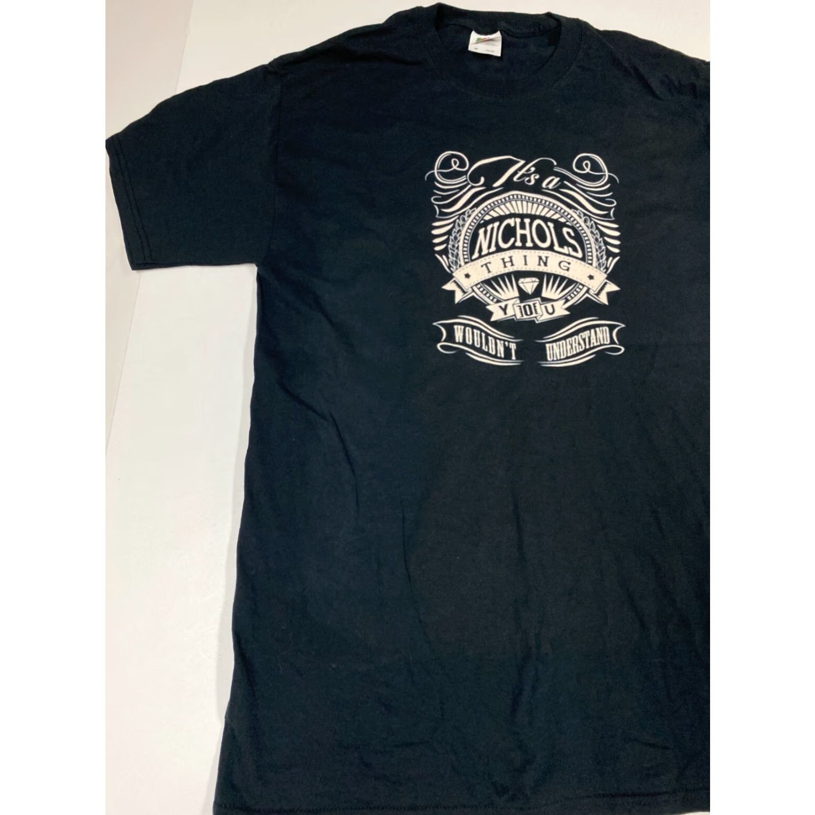Fruit Of The Loom Fruit of the Loom Shirt Mens Medium Black graphic Peanuts Logo Short Sleeve T-Shirt Size US M / EU 48-50 / 2 - 3 Thumbnail