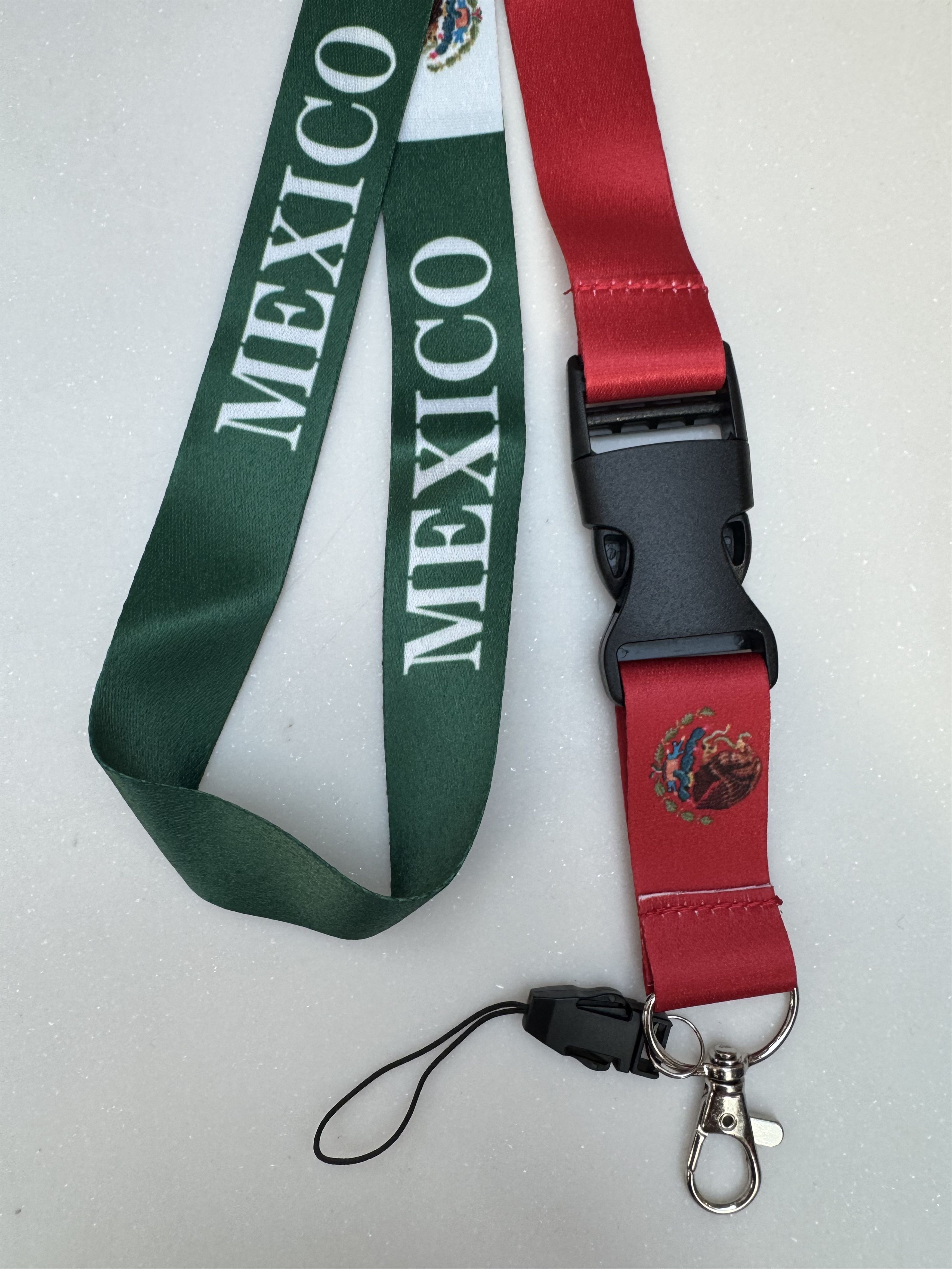Other Mexico Lanyard Keychain ID TAG school work Brand new Size ONE SIZE - 2 Thumbnail