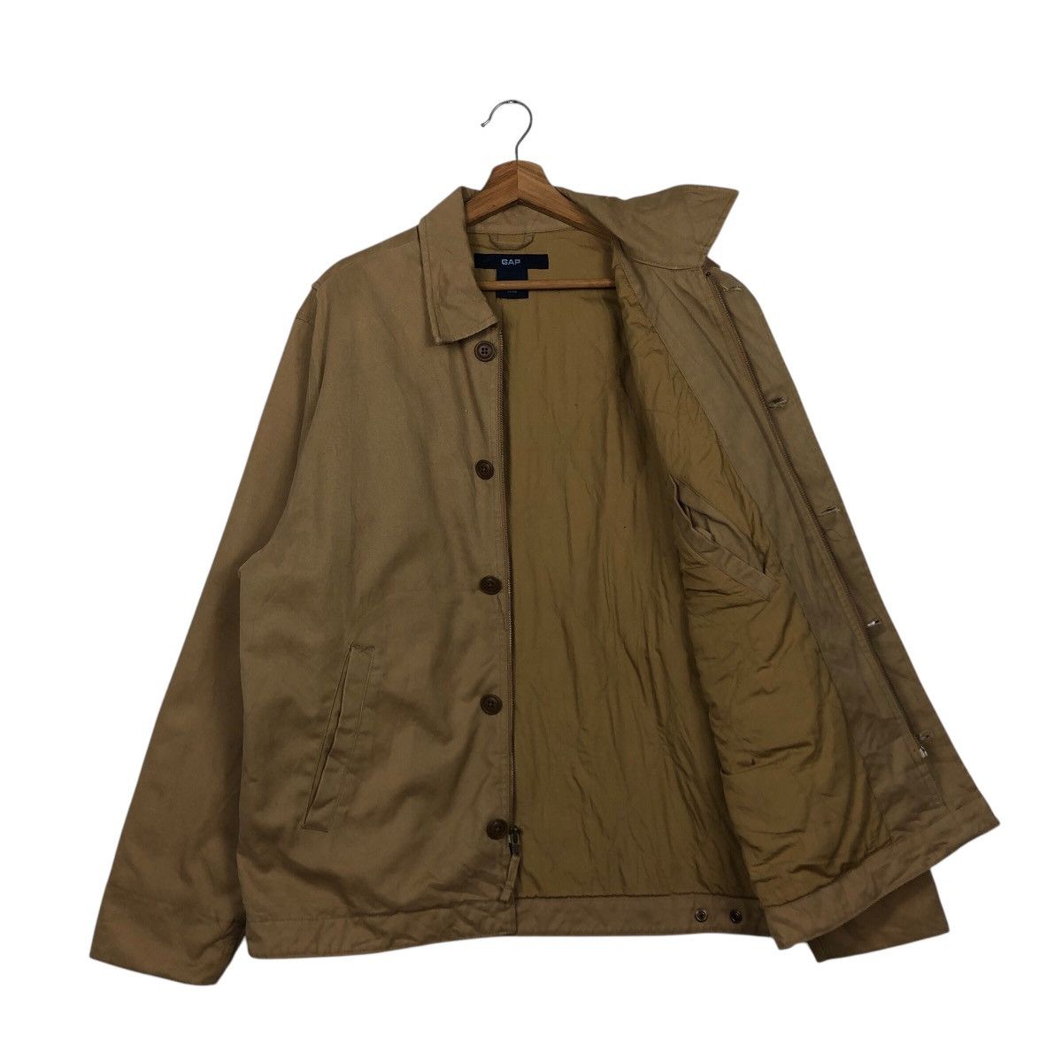 Japanese Brand 📌Vintage Biker Jacket Button Gap Detroit Duck Canvas Size US M / EU 48-50 / 2 - 12 Thumbnail