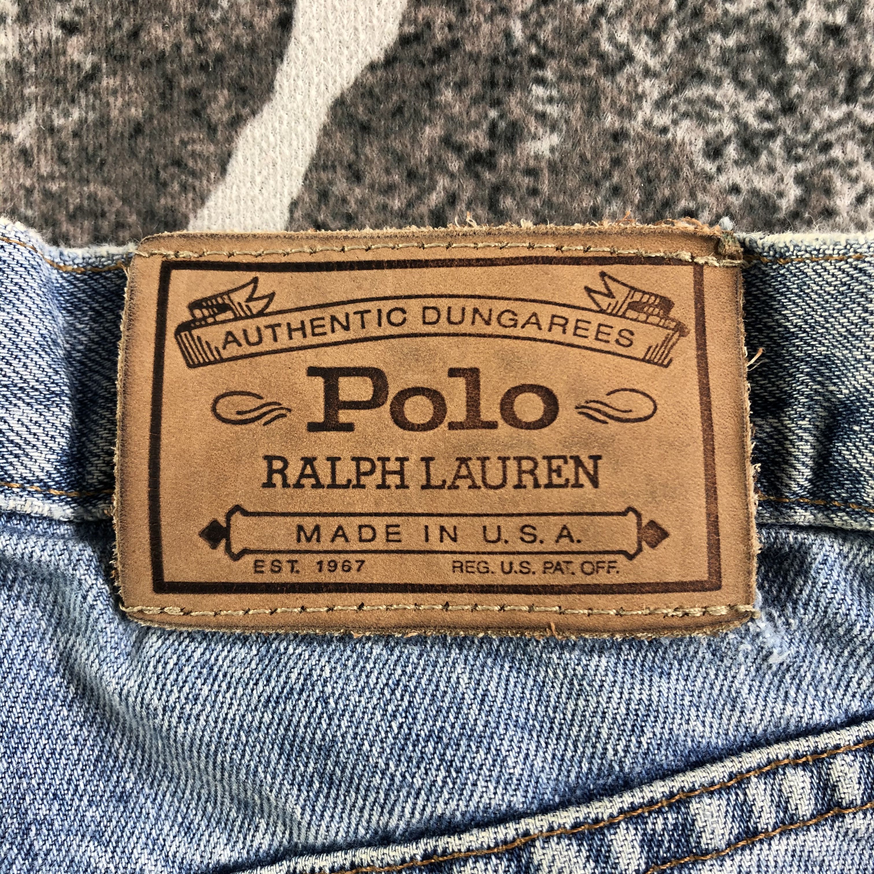 Polo Ralph Lauren Vintage Dirty Polo Ralph Lauren Jeans KJ2990 Size US 32 / EU 48 - 5 Thumbnail