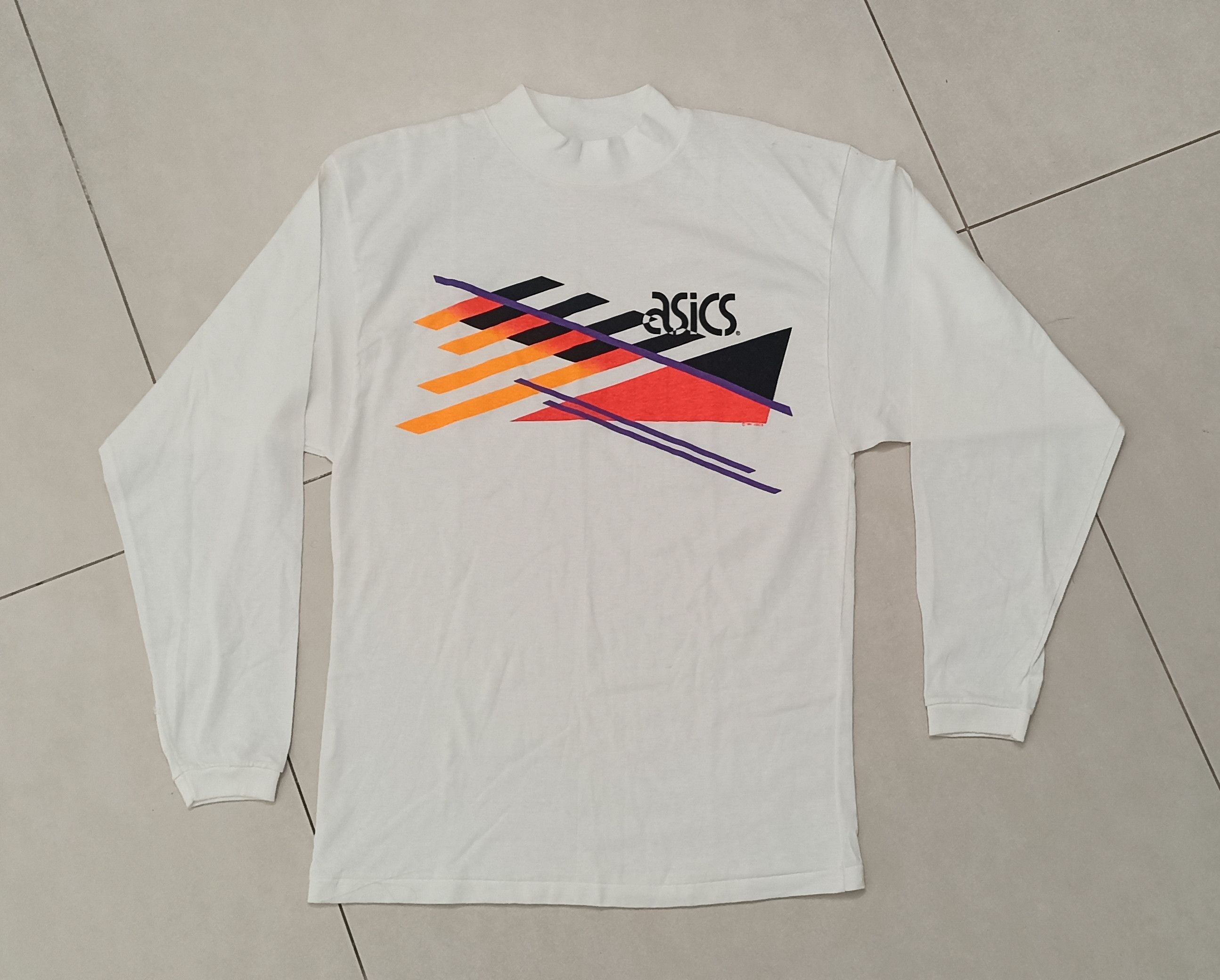 Asics Asics 1991 Vintage Tee Size US L / EU 52-54 / 3 - 1 Thumbnail