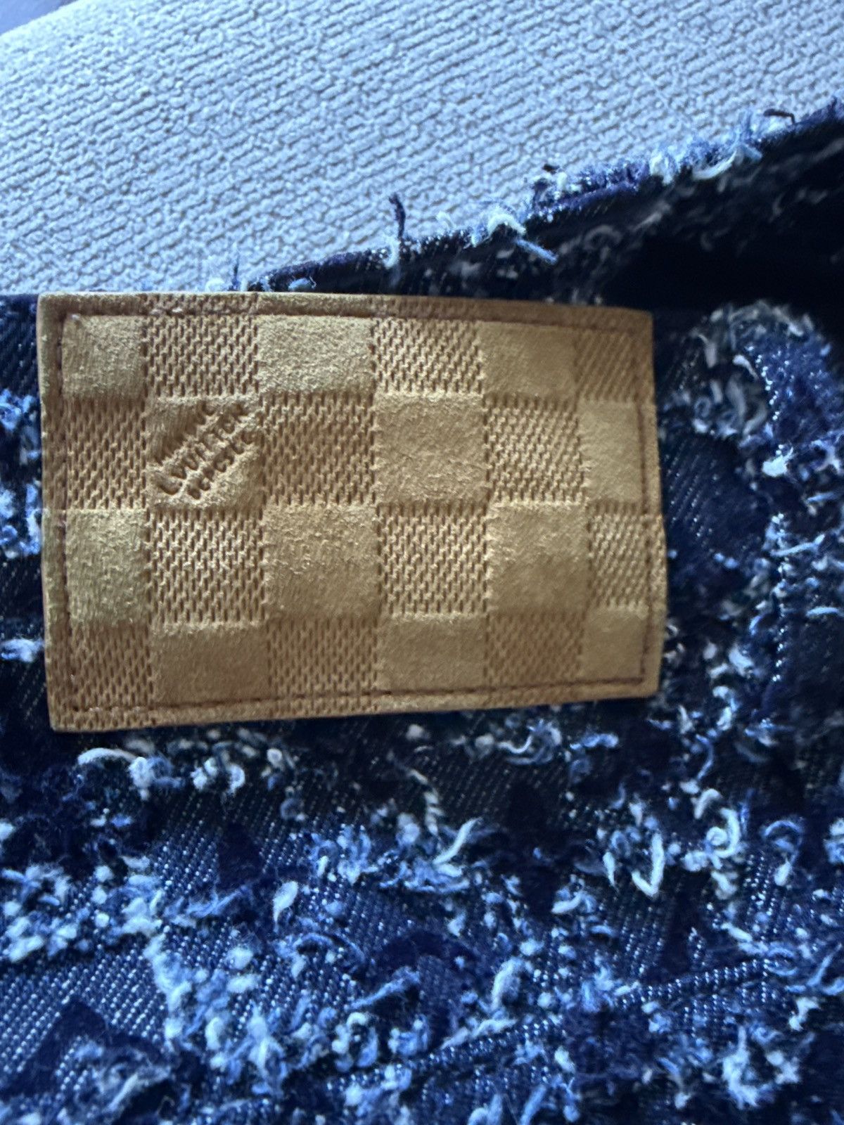 Louis Vuitton Louis Vuitton Flocked Monogram Denim Skate Pants Size US 32 / EU 48 - 10 Thumbnail