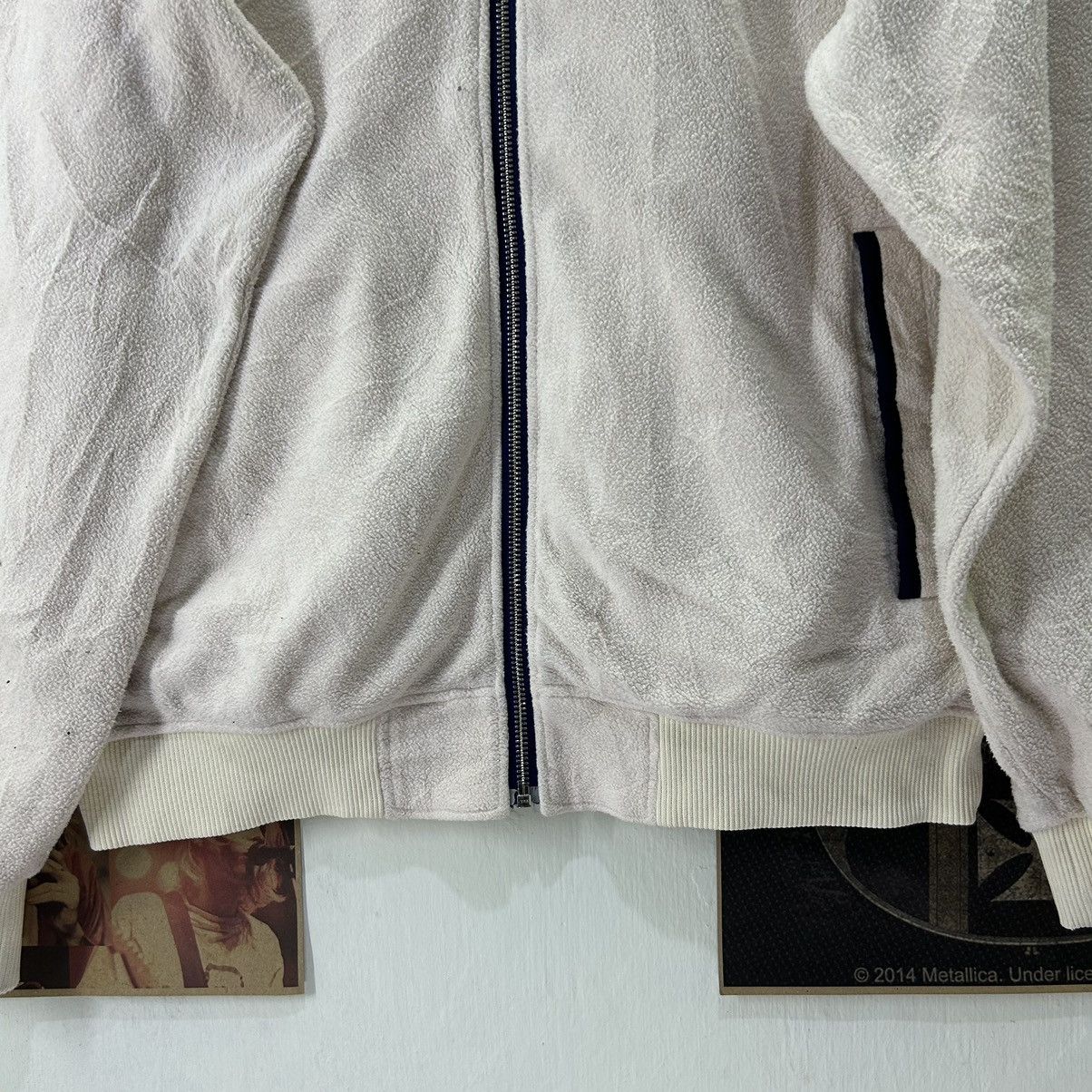 Vintage Vintage Lupo Di Mare Sina Cova Japanese Fleece Sweater Size US L / EU 52-54 / 3 - 4 Thumbnail
