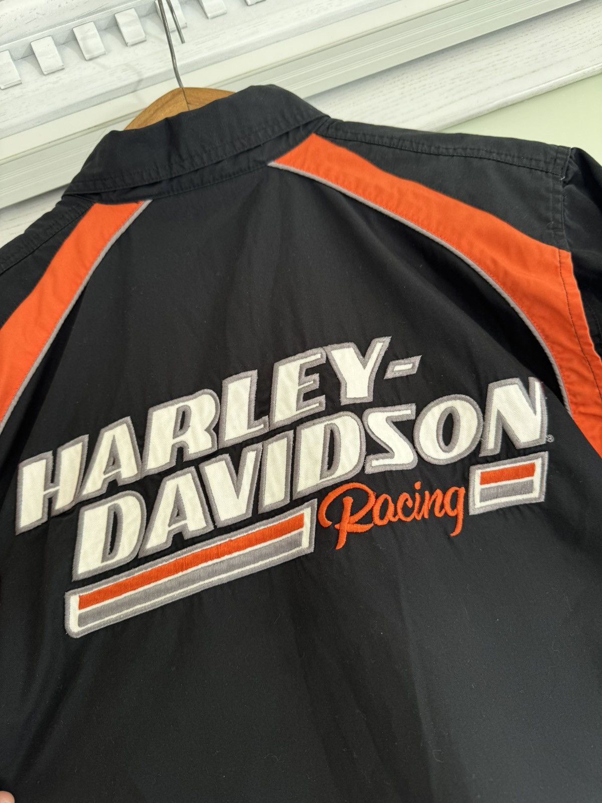 Harley Davidson Vintage Harley Davidson Short Sleeve Shirt Rare Shirt Size US L / EU 52-54 / 3 - 10 Thumbnail