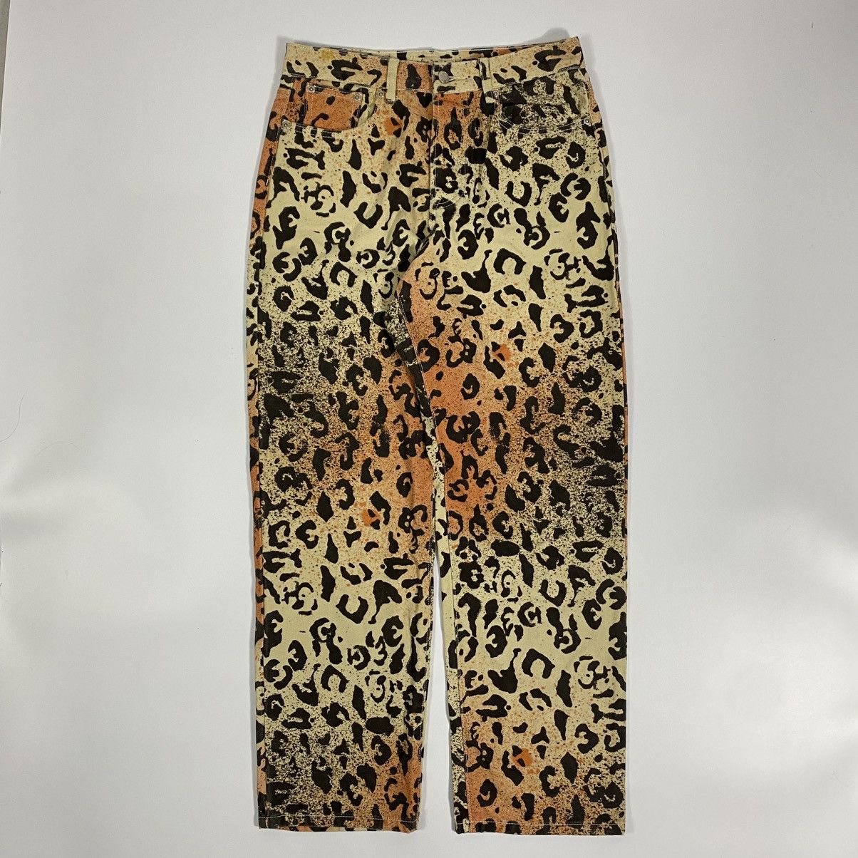 【新品】 stussy bianie animal print Rare Stussy Nylon Leopard Print Coach Jacket - Etsy