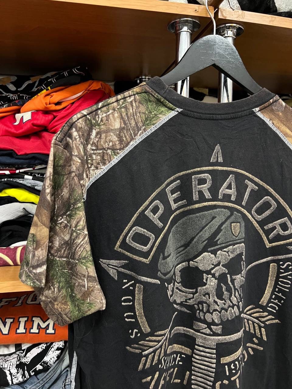 Other Streetwear Y2K Vintage Camo Affliction TShirt Size US XL / EU 56 / 4 - 8 Thumbnail