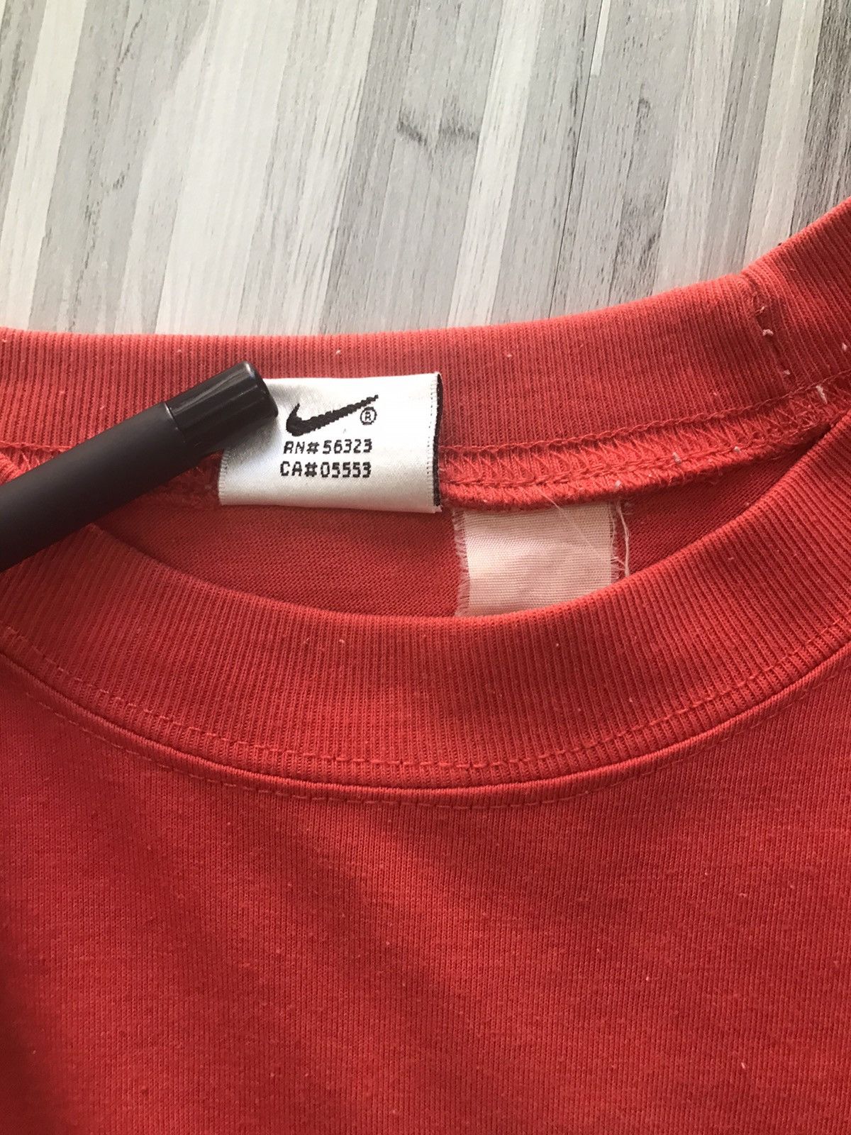 Nike × Vintage 90s Vintage Nike Tshirt Size US L / EU 52-54 / 3 - 3 Thumbnail