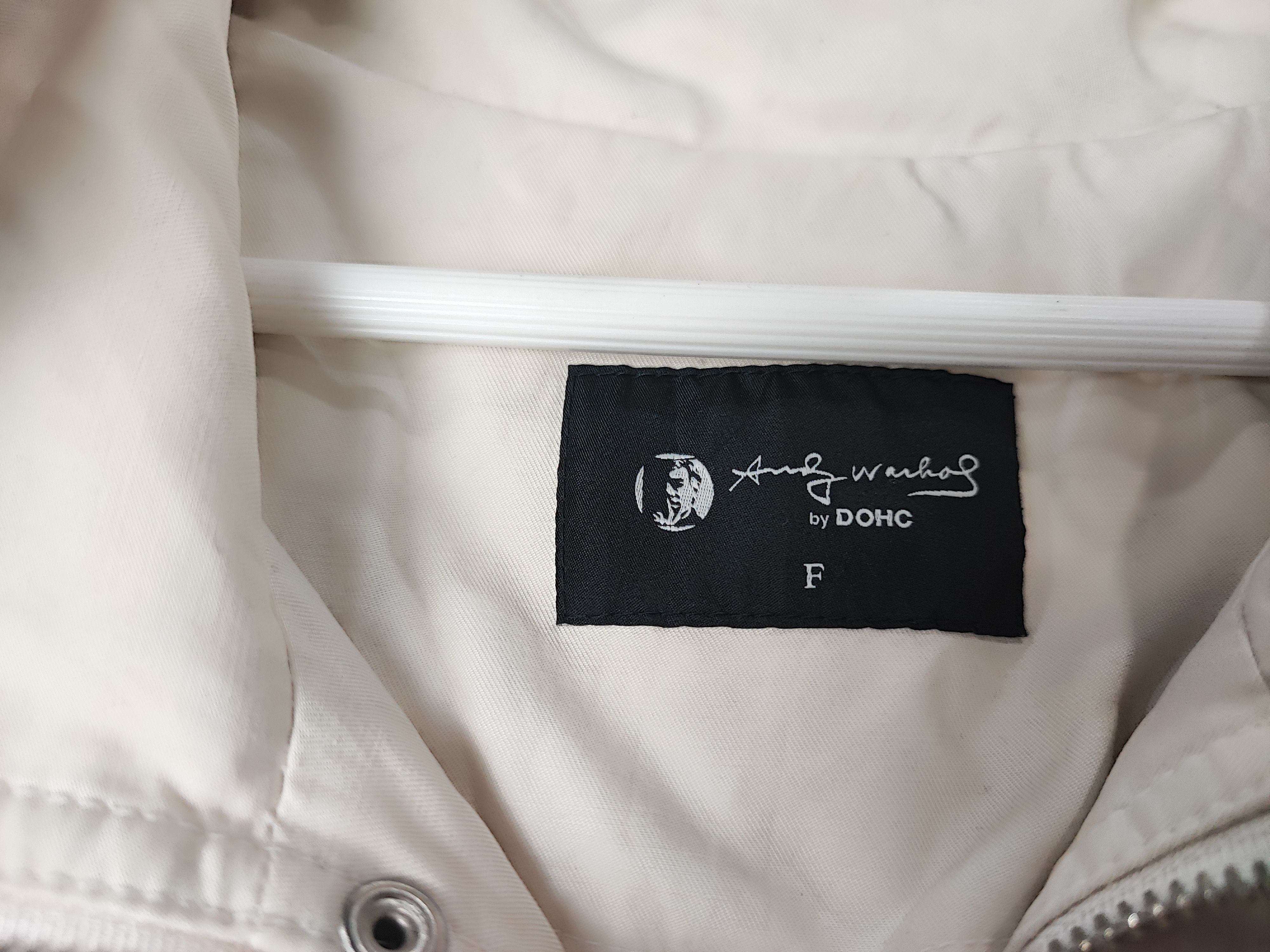 Andy Warhol Andy Warhol Dohc Jacket Freesize Cream Colour Size ONE SIZE - 15 Thumbnail