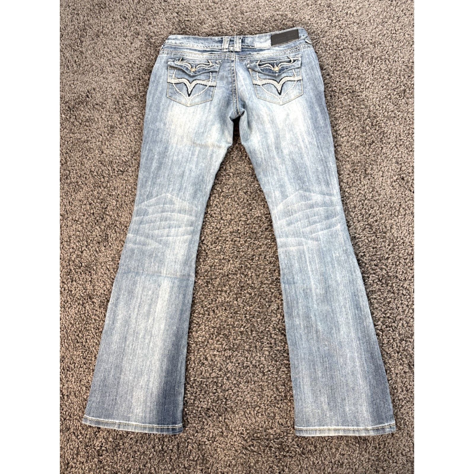 Vintage rue21 Jeans Shirt? No, cannot. Size 30" / US 8 / IT 44 - 7 Thumbnail